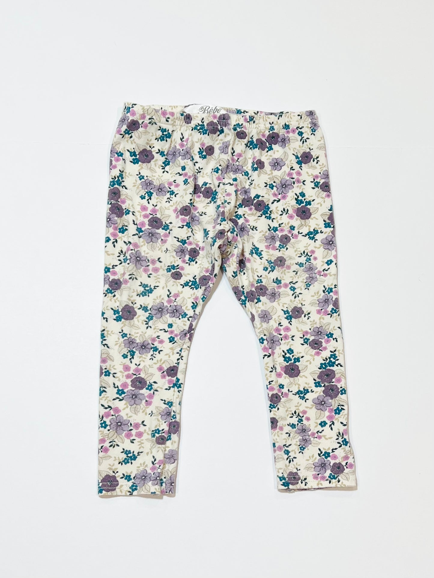Floral leggings - Size 1