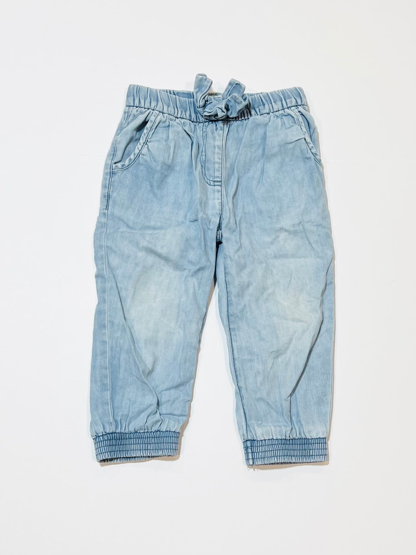 Blue chambray pants - Size 1