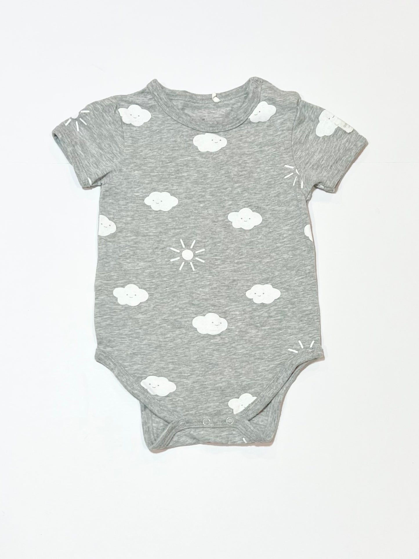 Grey clouds bodysuit - Size 0