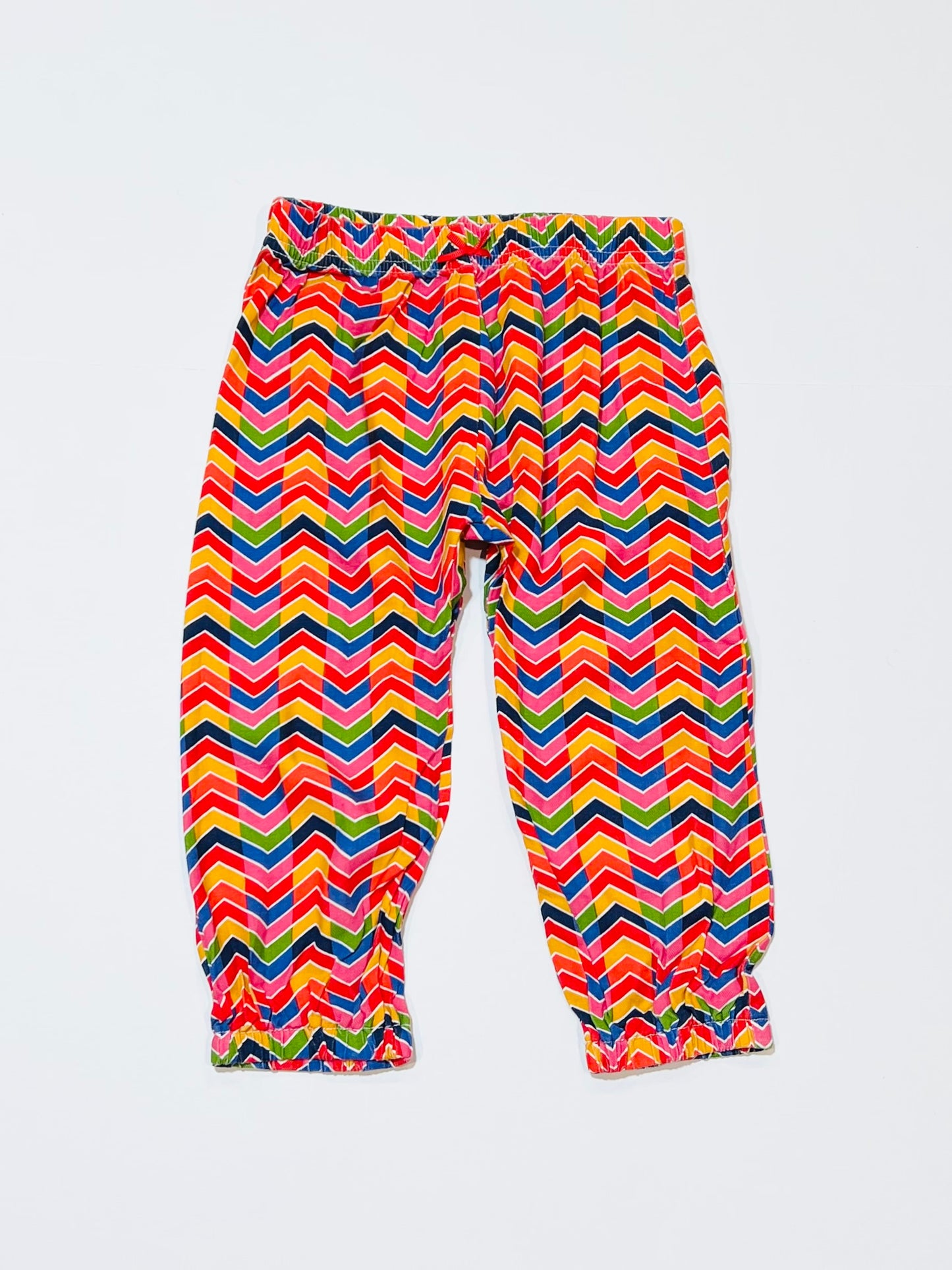 Rainbow zigzag pants - Size 1