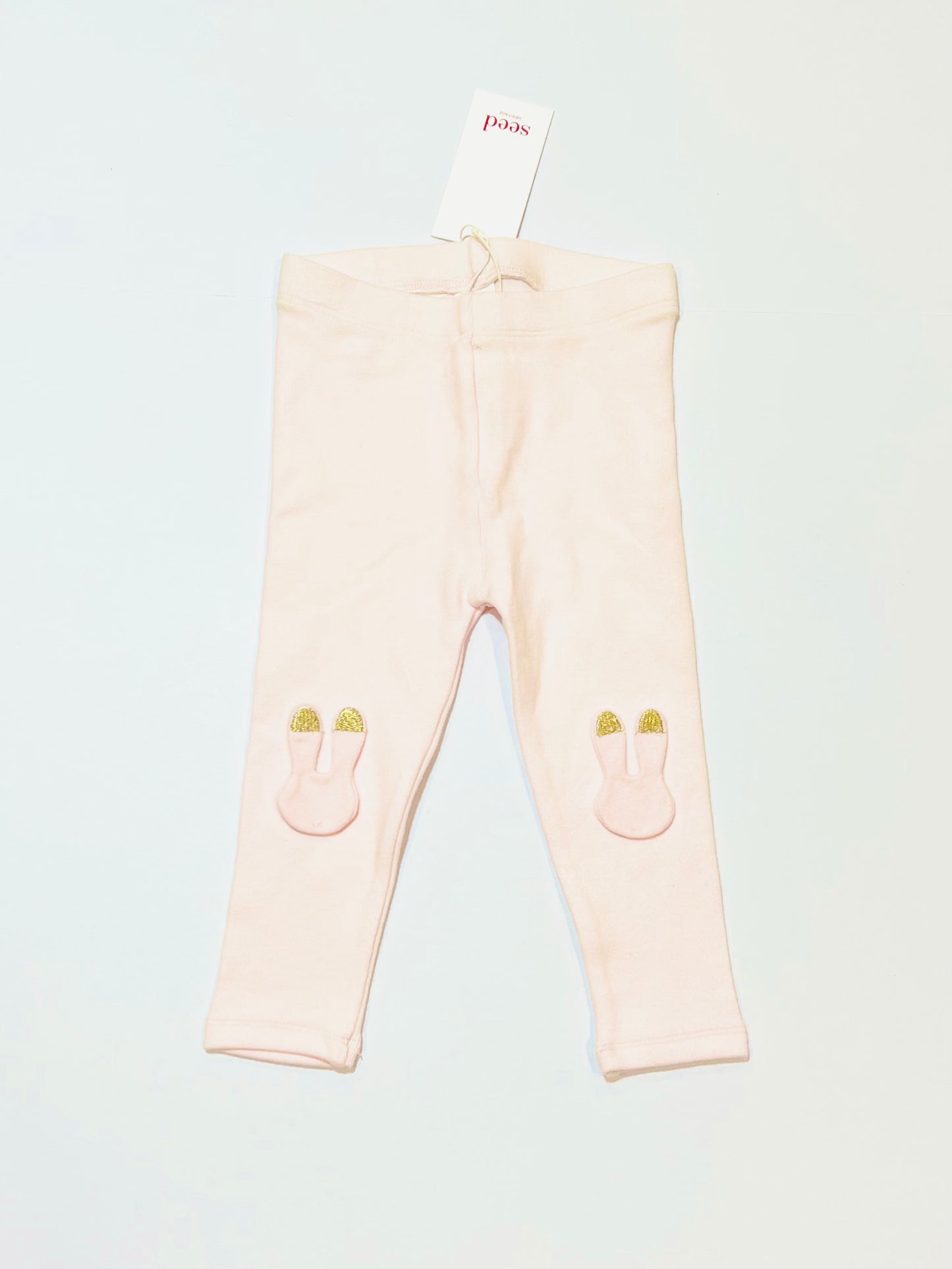 Pink bunny toasti leggings brand new - Size 1
