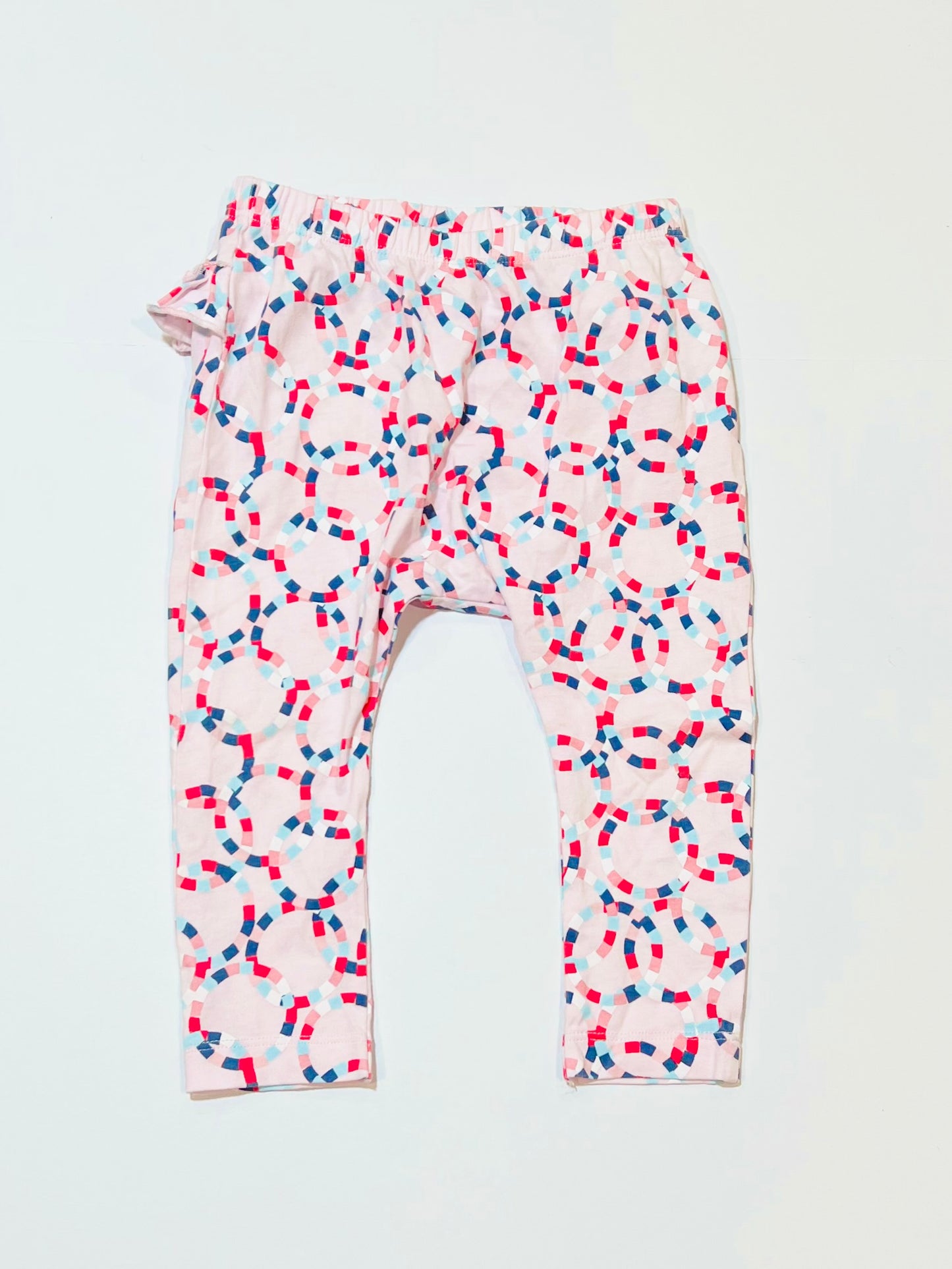 Pink circles pants - Size 1
