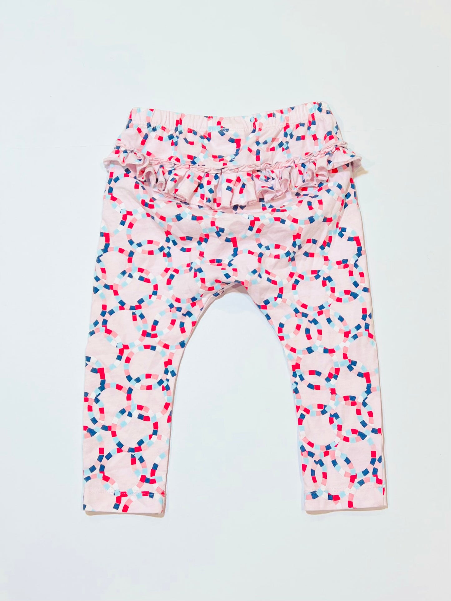 Pink circles pants - Size 1