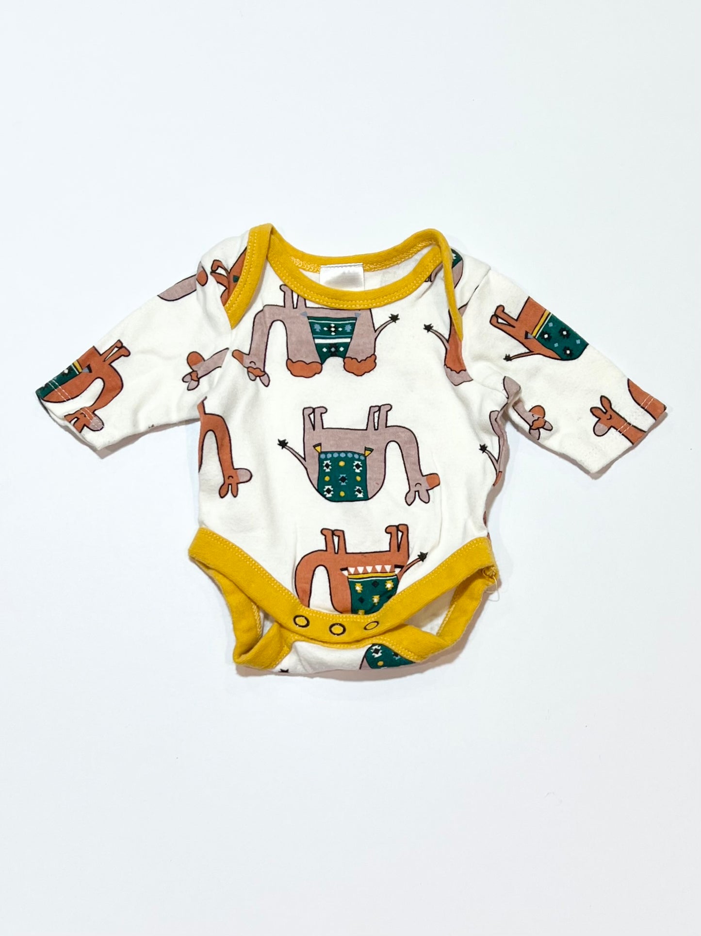 Camels bodysuit - Size 00000