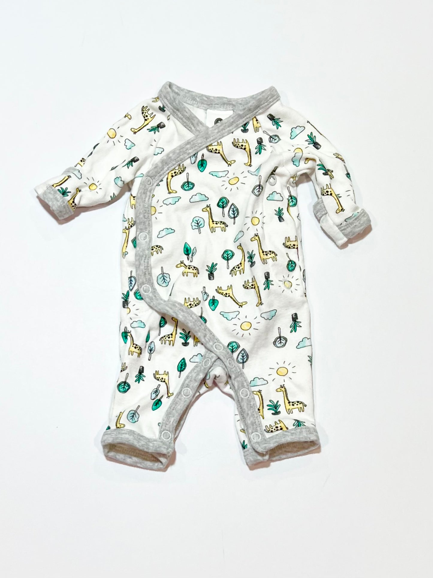 Giraffe onesie - Size 00000