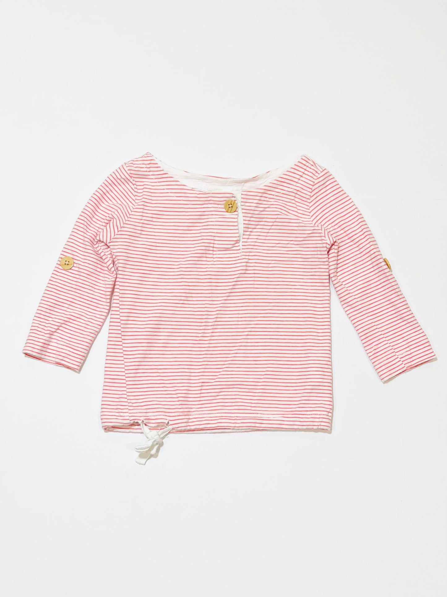 Striped button top - Size 1