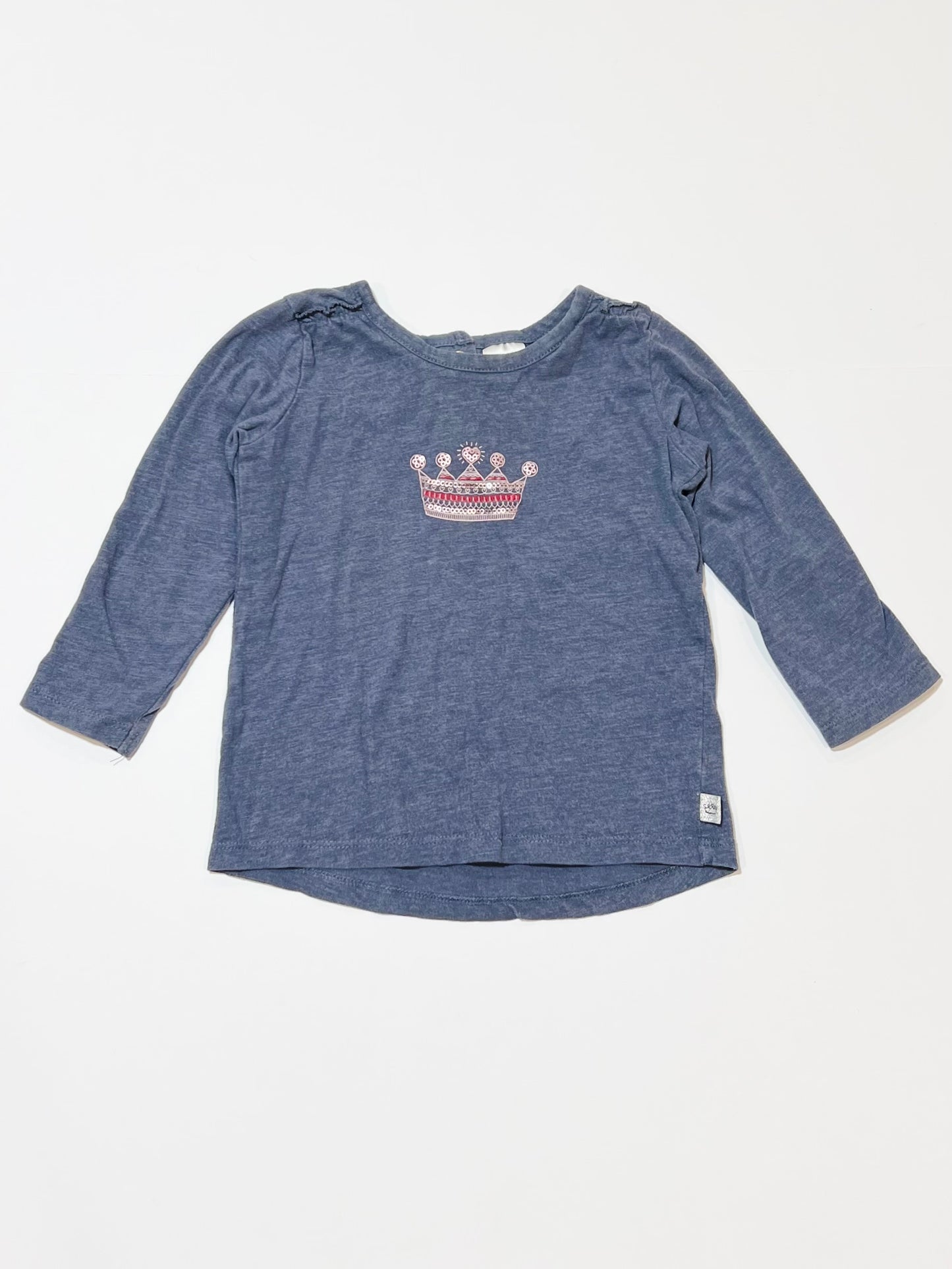Grey crown top - Size 1