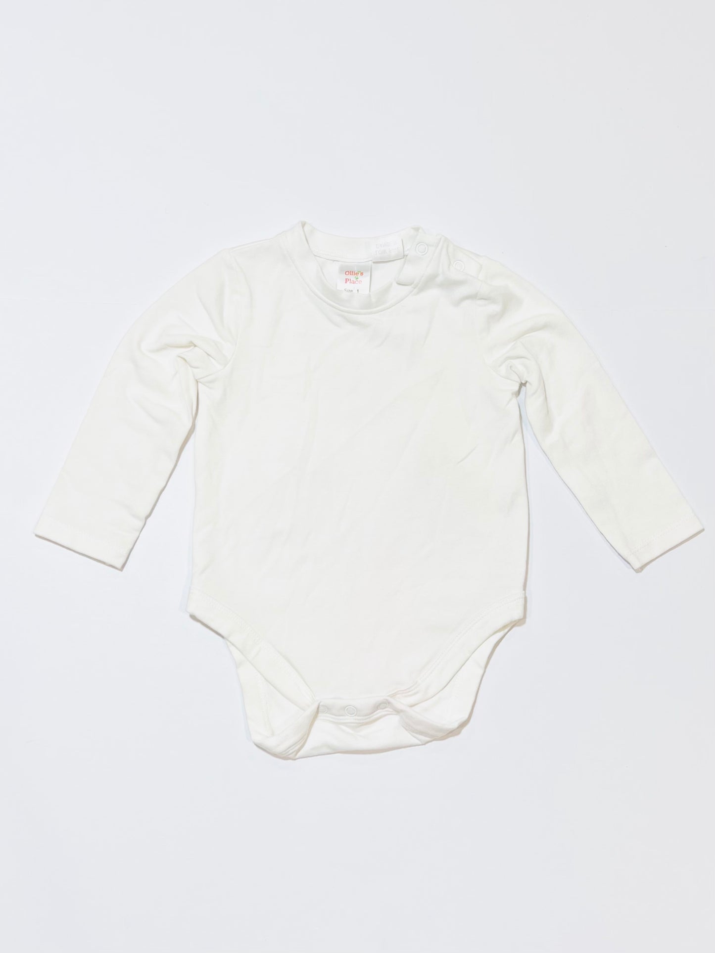 White bodysuit - Size 1