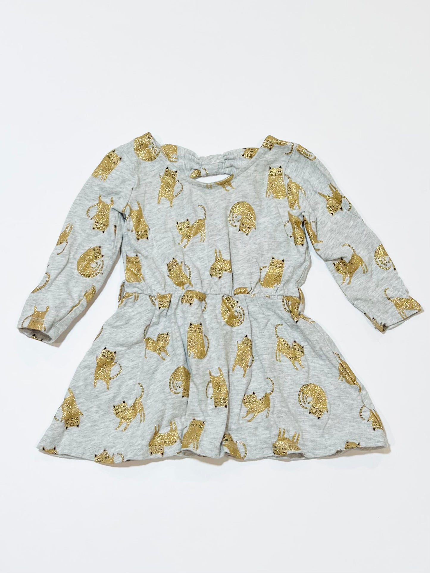 Glitter cat dress - Size 1