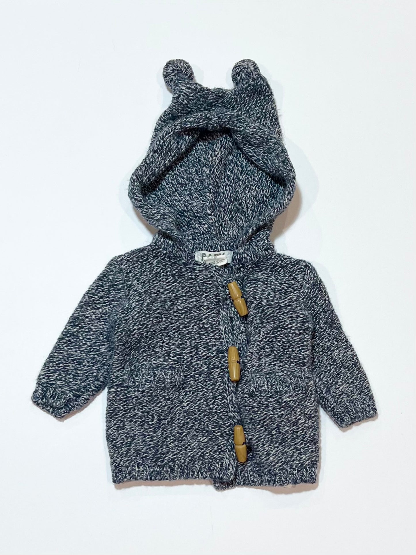 Hooded knit jacket - Size 0000