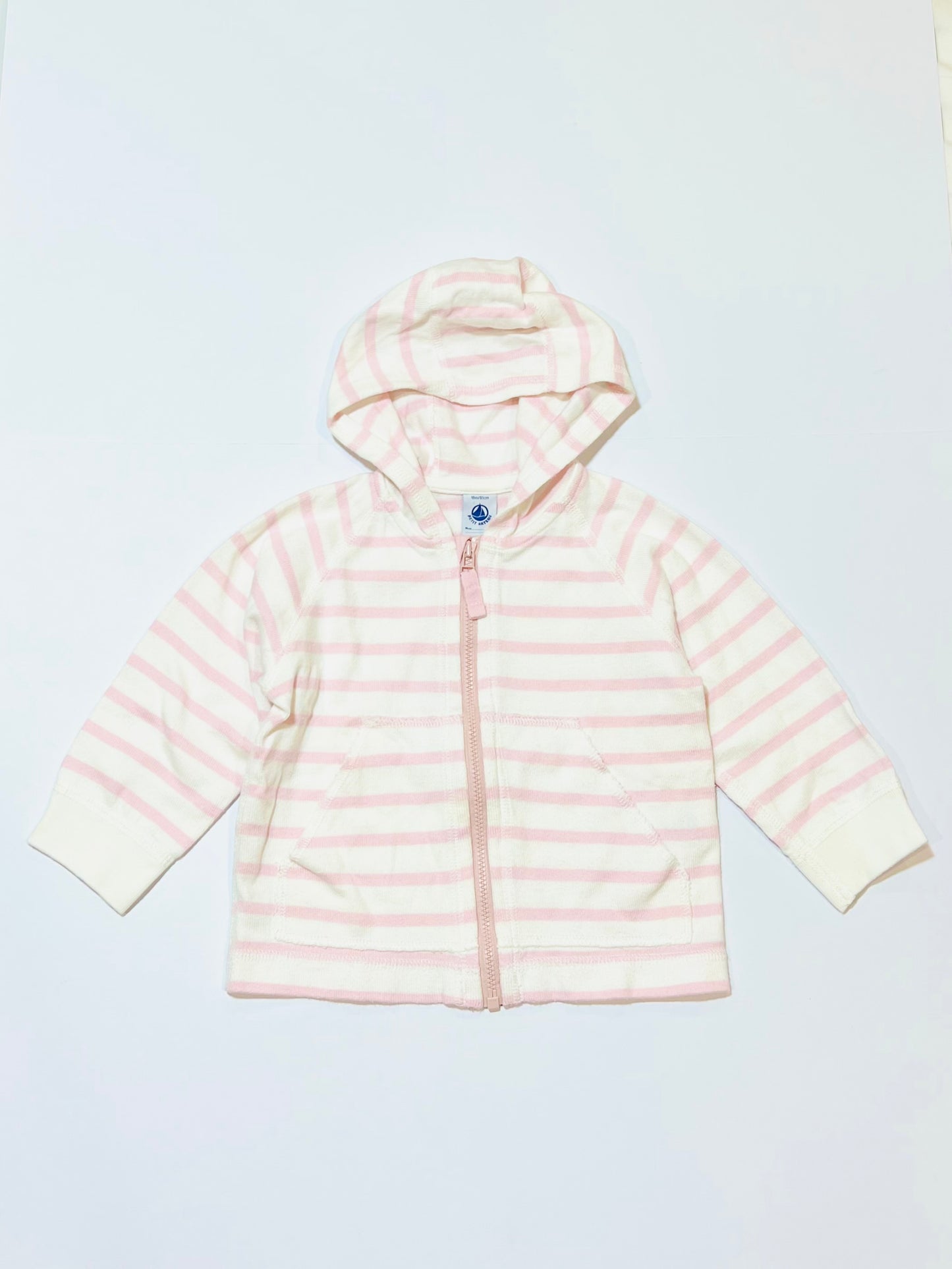 Striped zip hoodie - Size 1