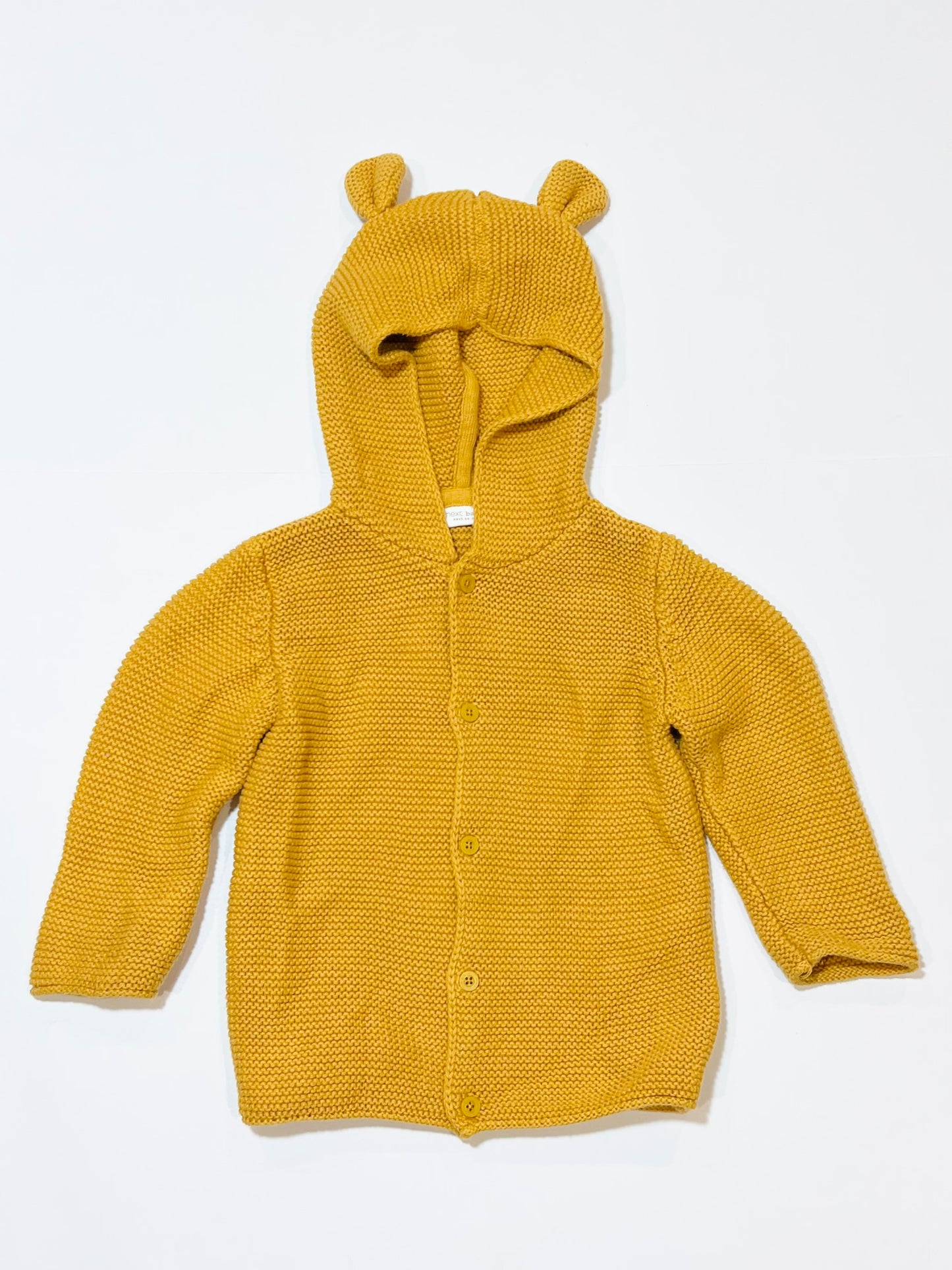 Mustard knit jacket - Size 1
