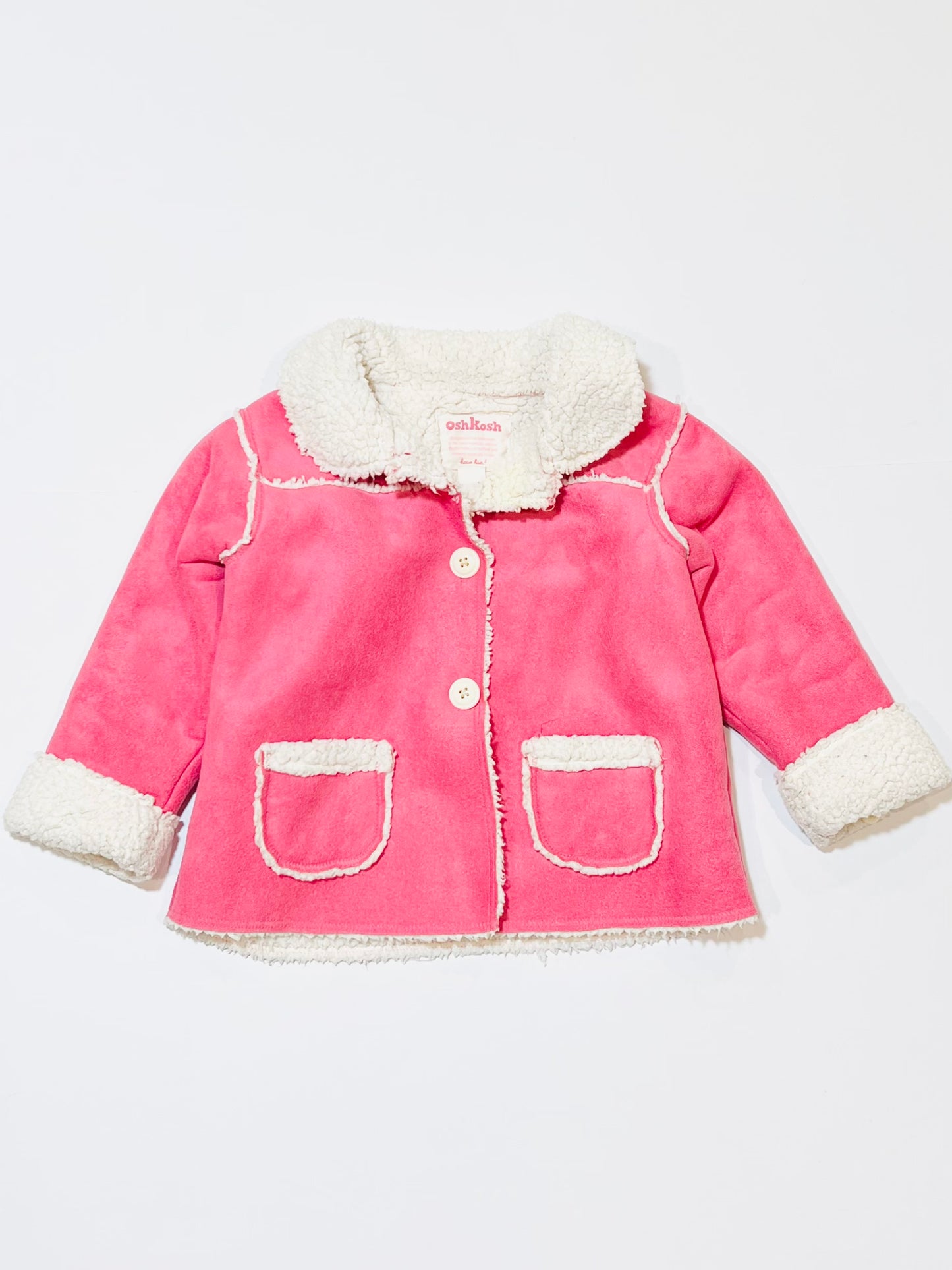 Pink fleece jacket - Size 1