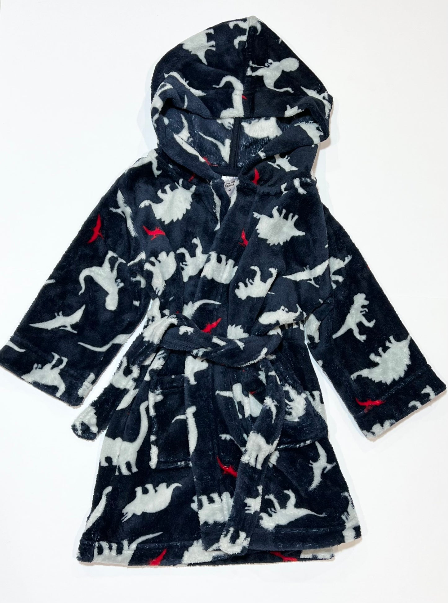 Dinosaur dressing gown - Size 2