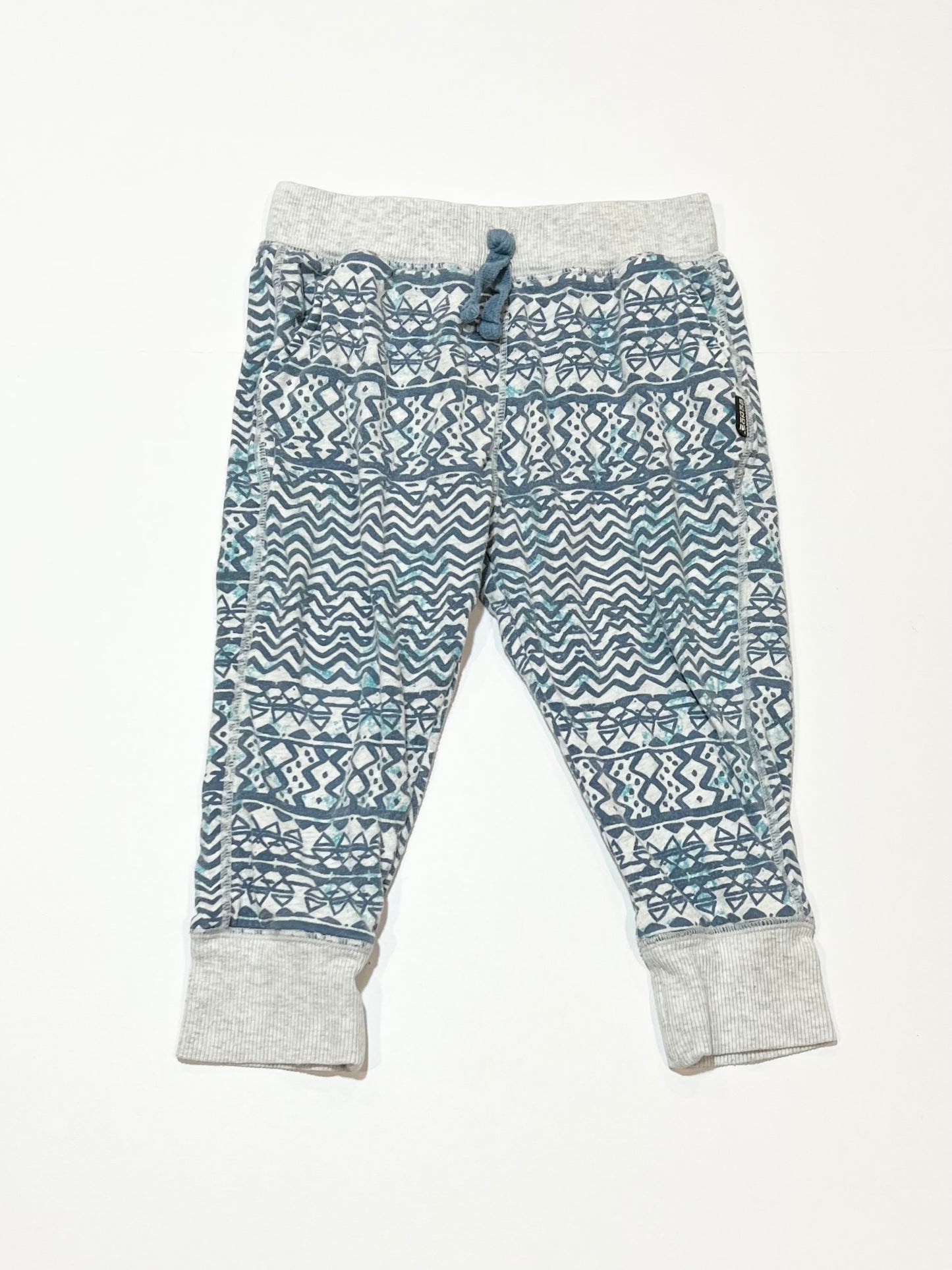 Patterned slouch pants - Size 2