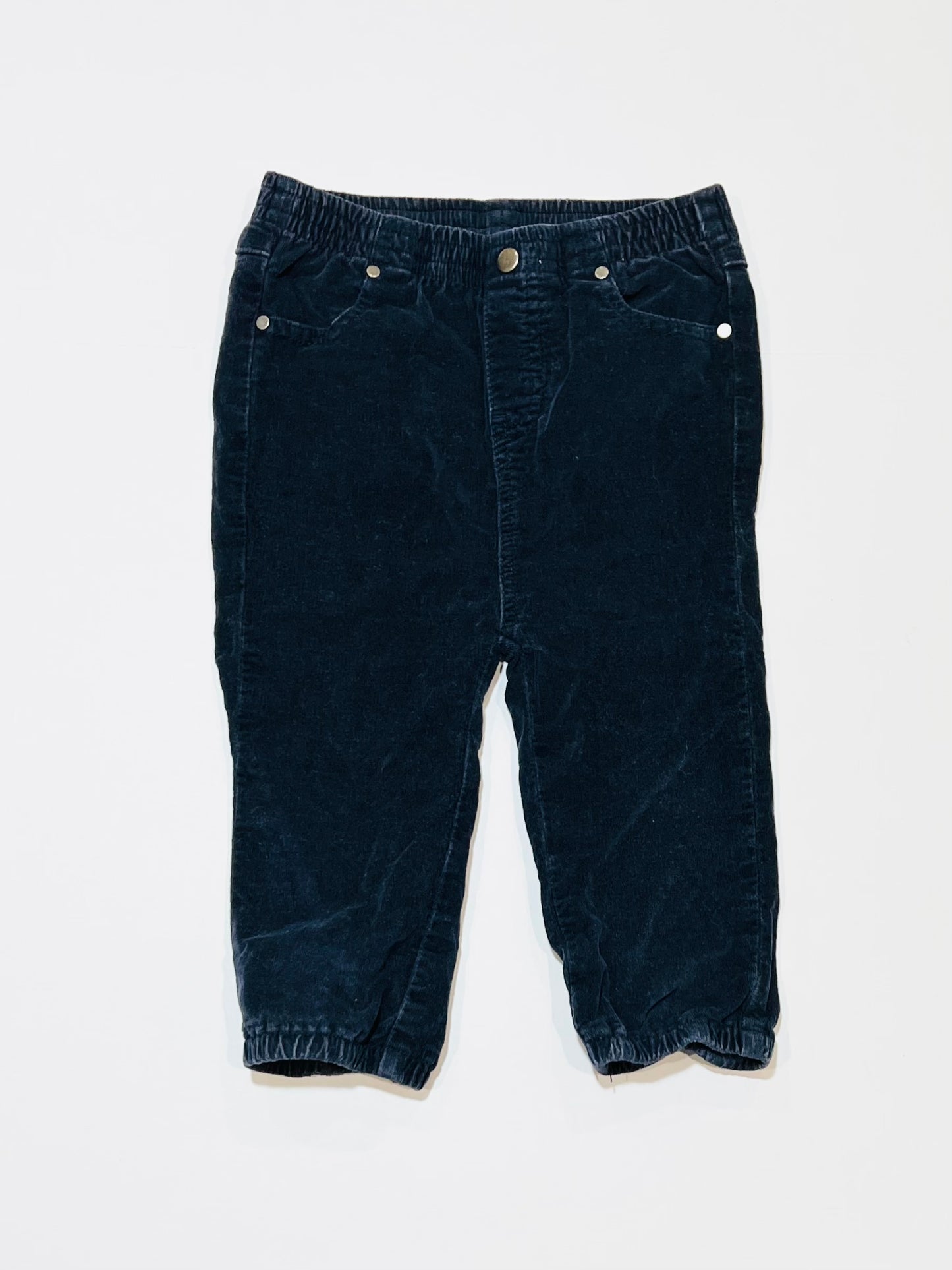 Navy corduroy pants - Size 2