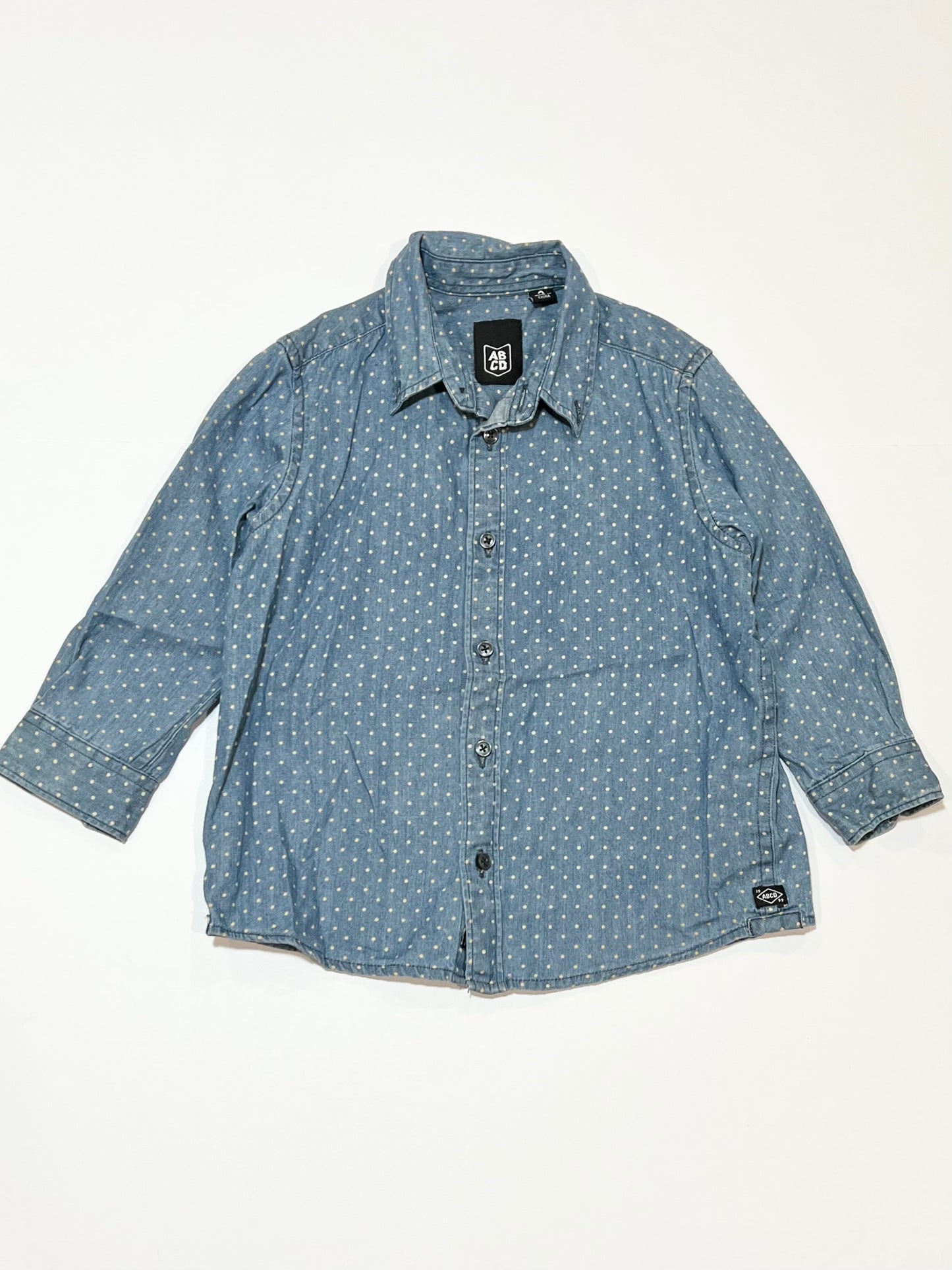 Blue spot shirt - Size 2