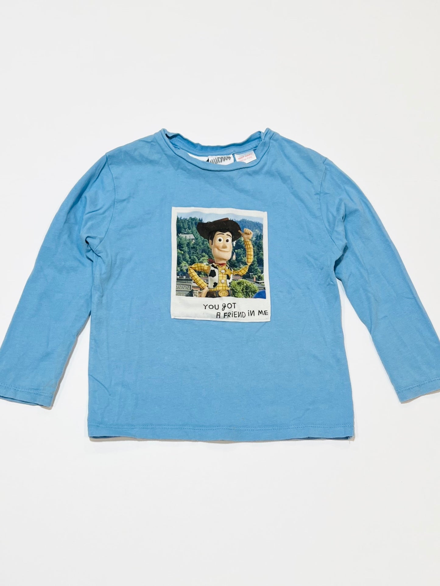 Blue Woody top - Size 2-3