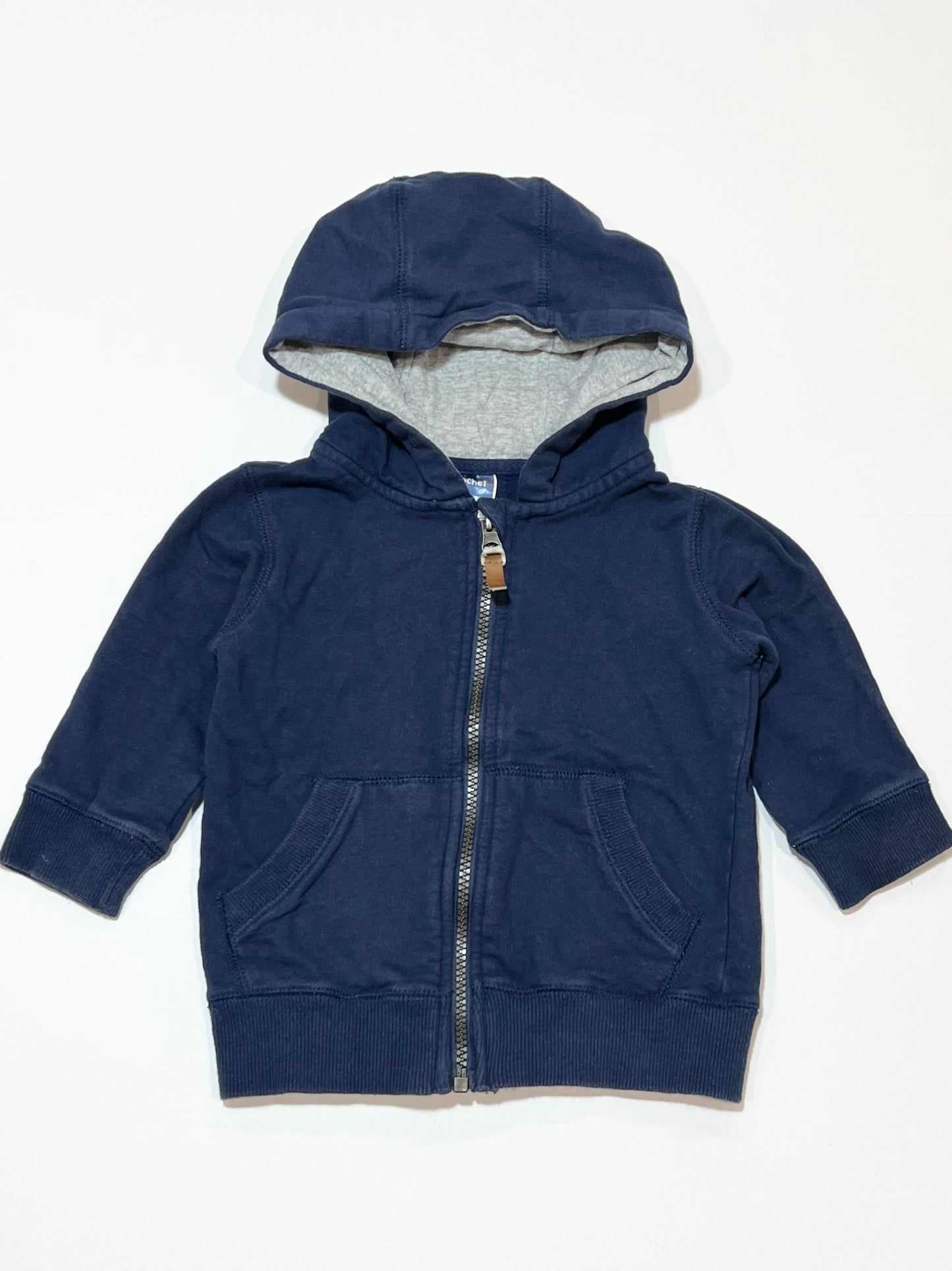 Navy zip hoodie - Size 2
