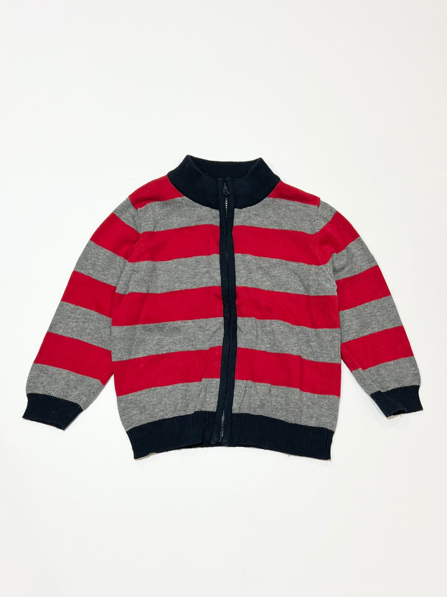 Striped knit jacket - Size 2