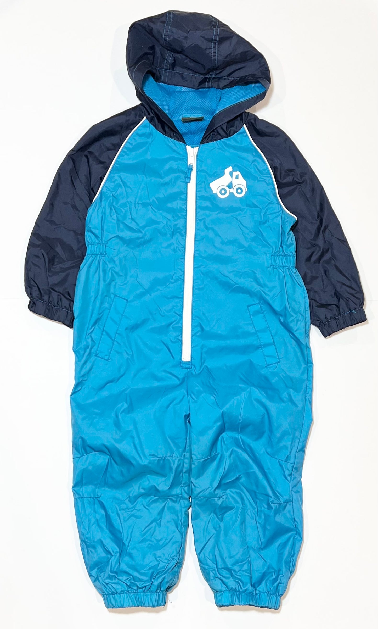 Blue water resistant coverall - Size 2