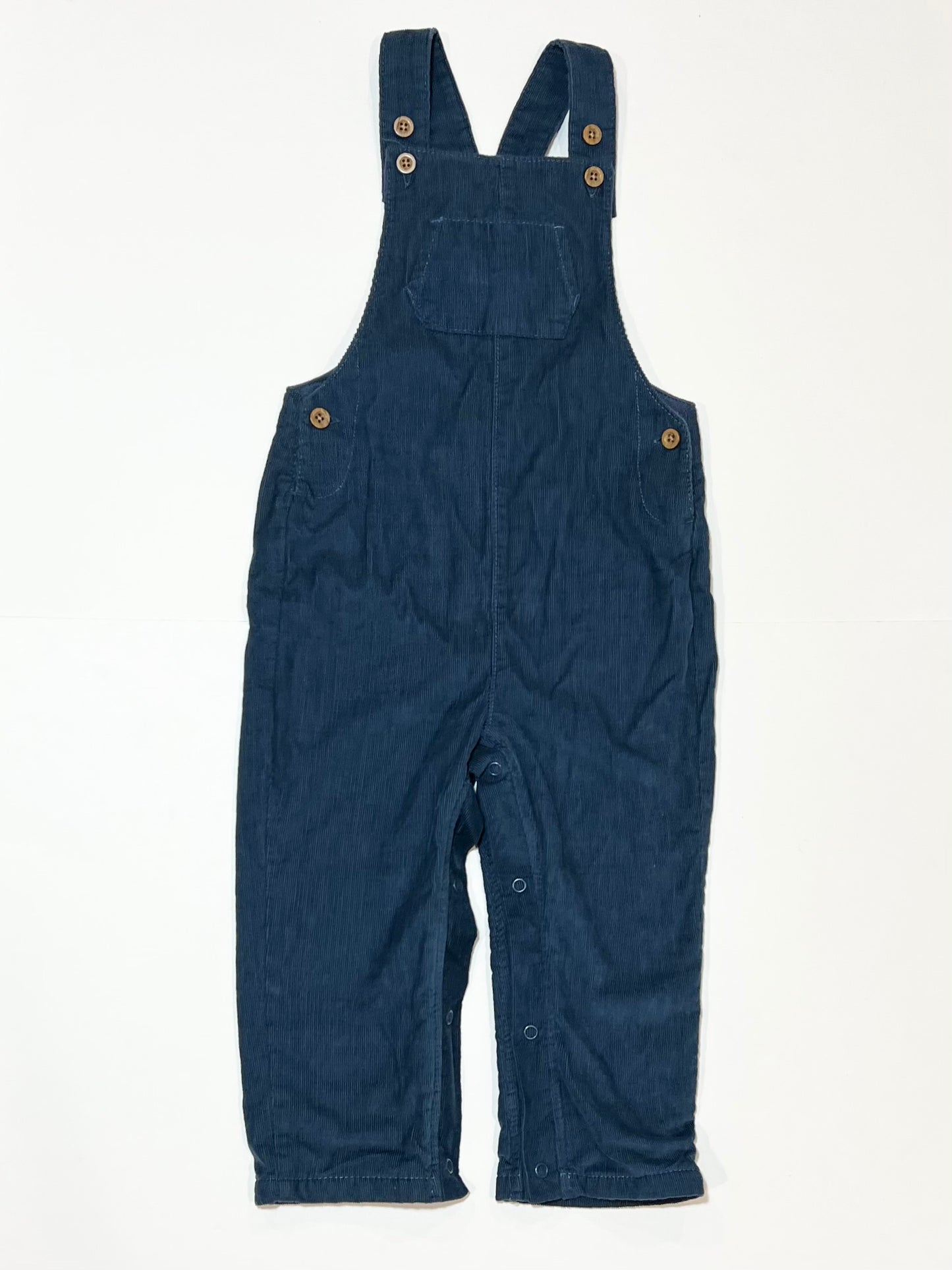 Navy corduroy overalls - Size 2