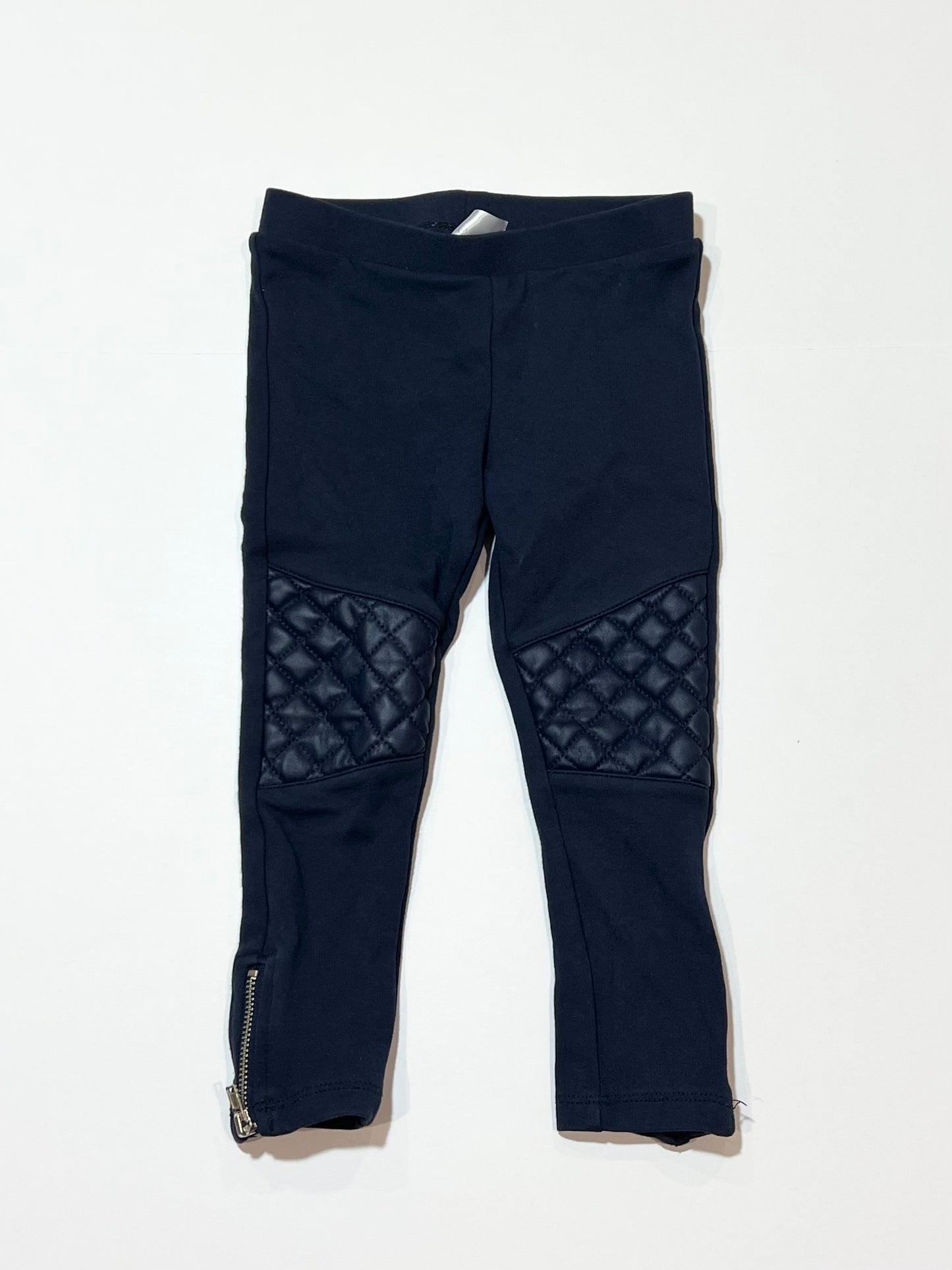 Navy ponte leggings - Size 2