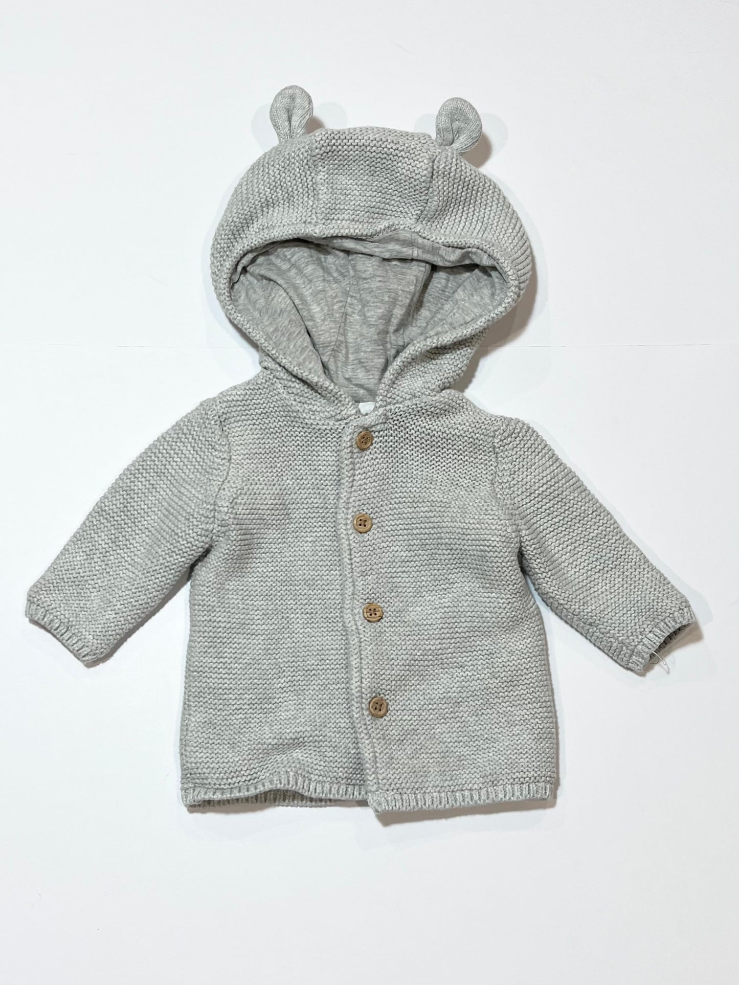 Grey knit jacket - Size 000