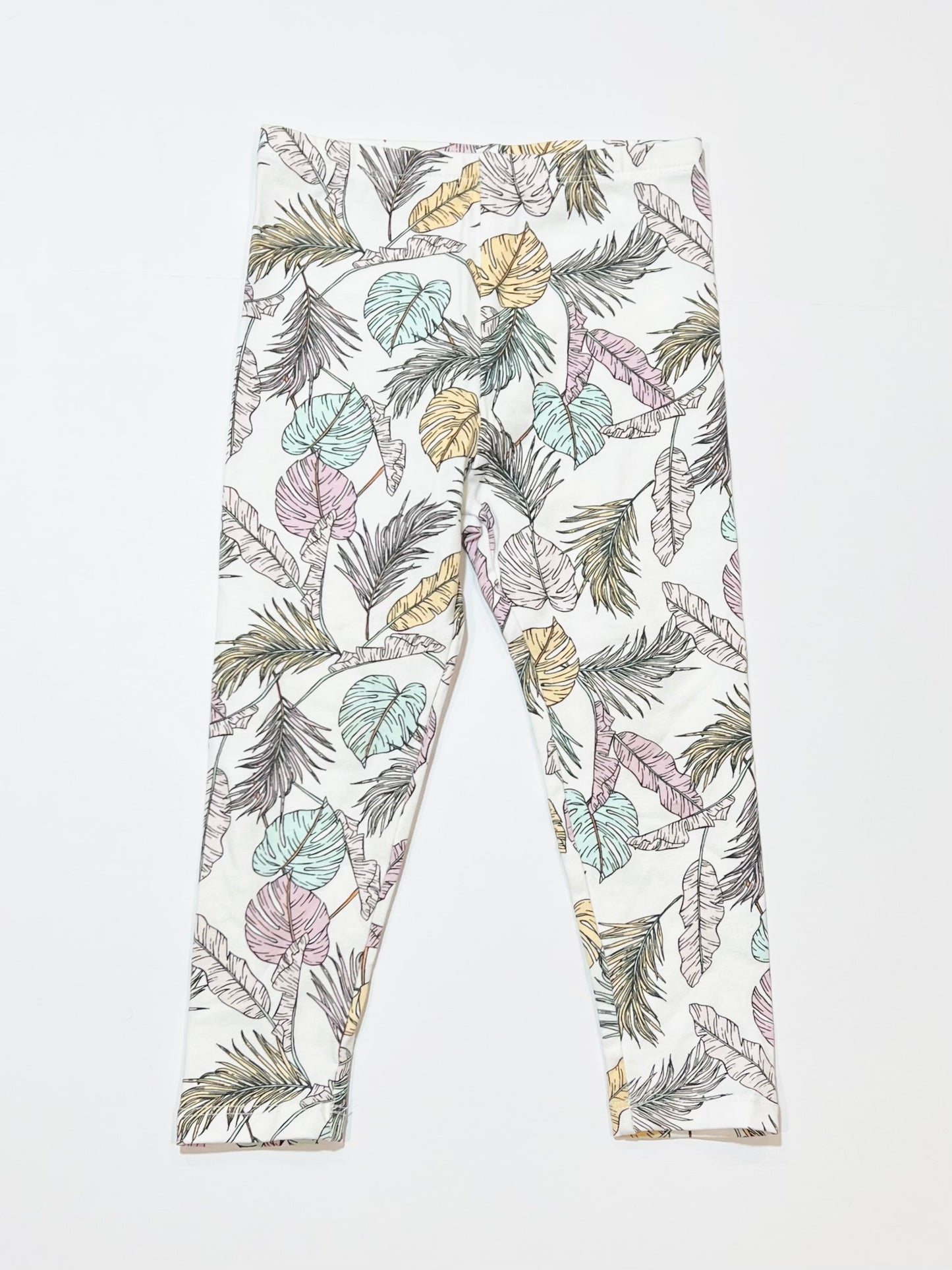 Leafy leggings - Size 2