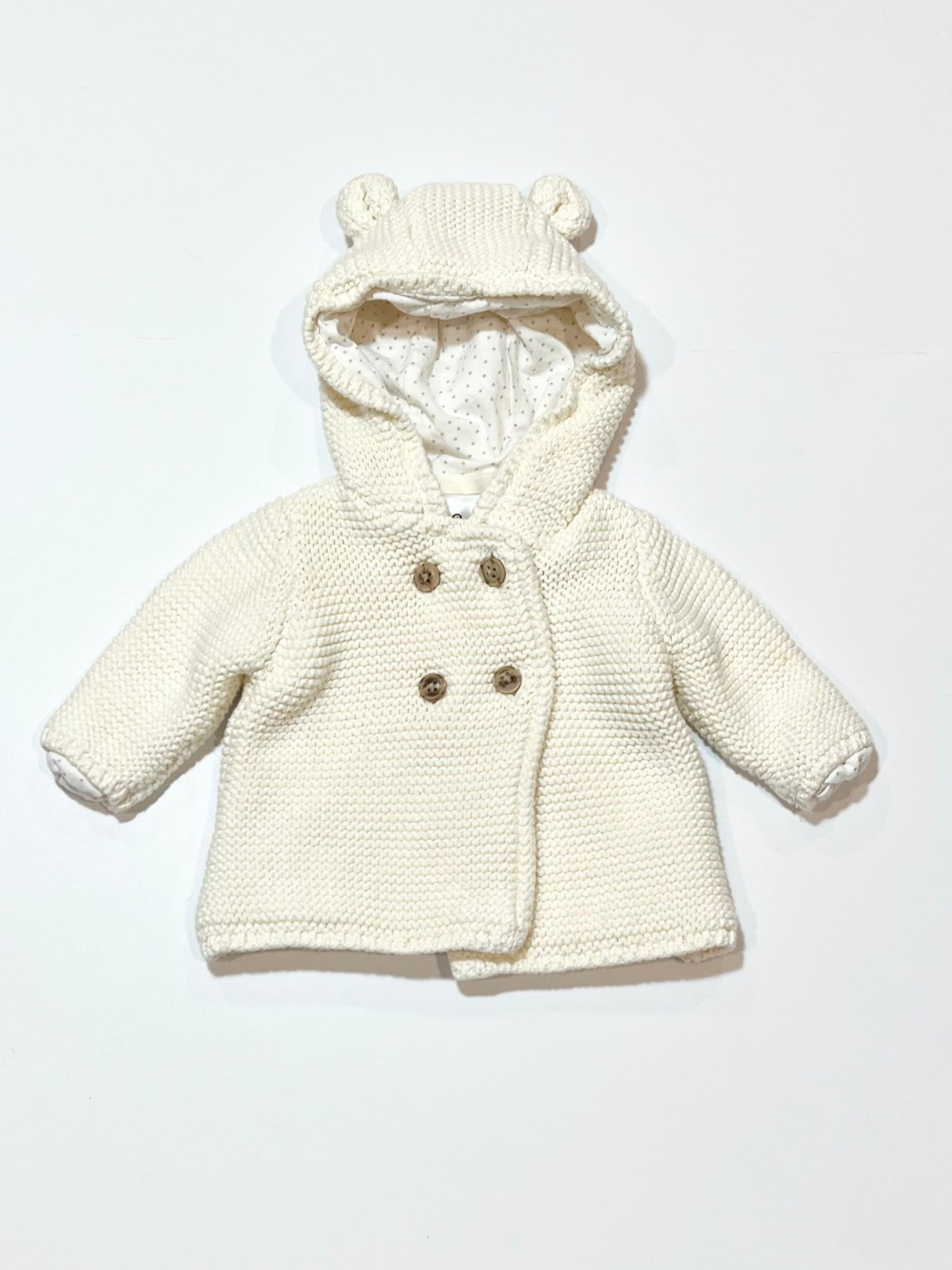 White knit jacket - Size 000