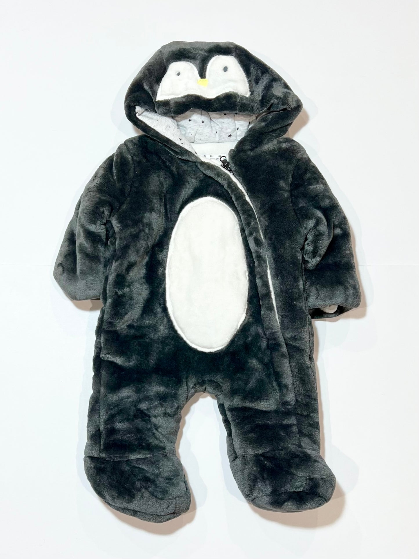 Grey fleece coverall - Size 000