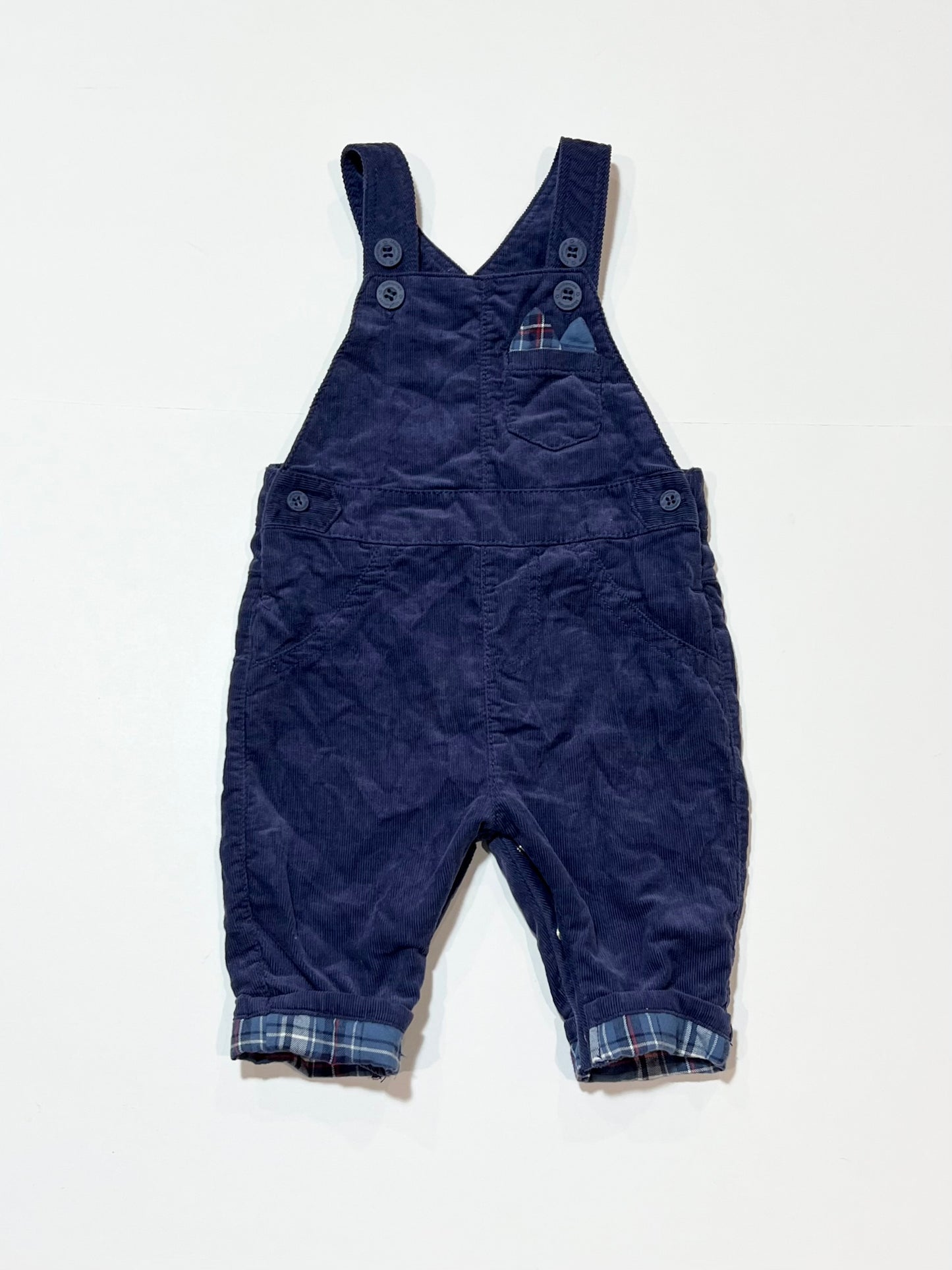Navy corduroy overalls - Size 000