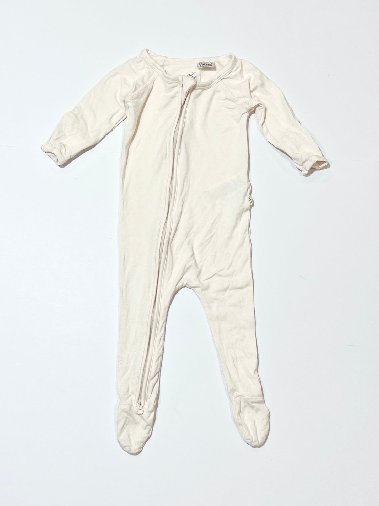 Bamboo zip onesie - Size 000
