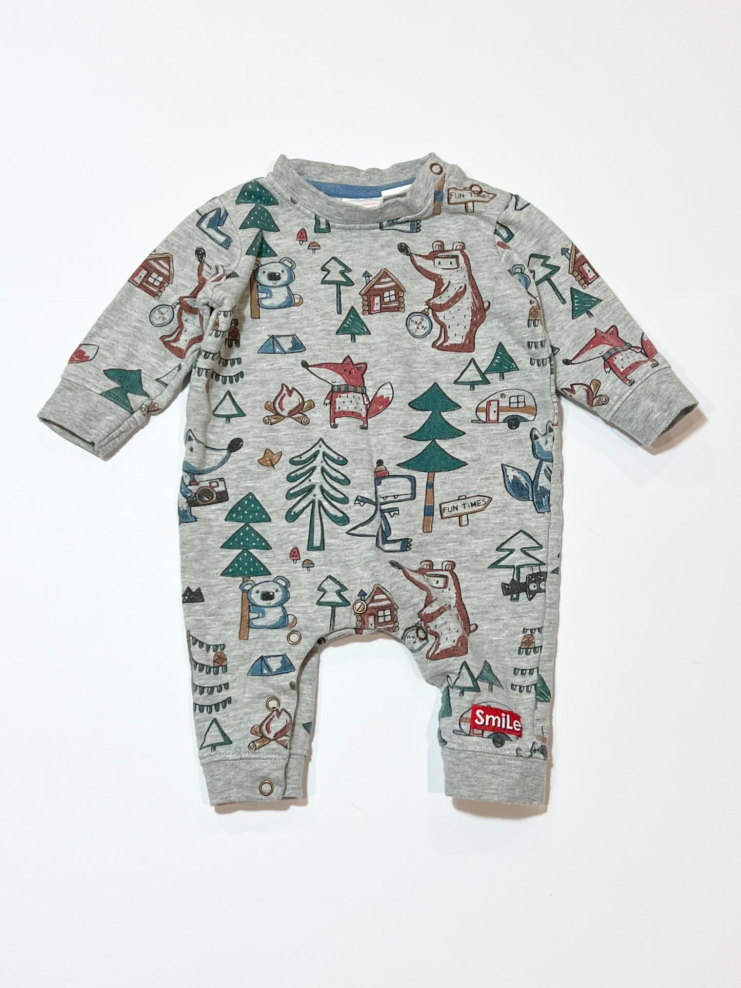 Fun times fleece onesie - Size 000