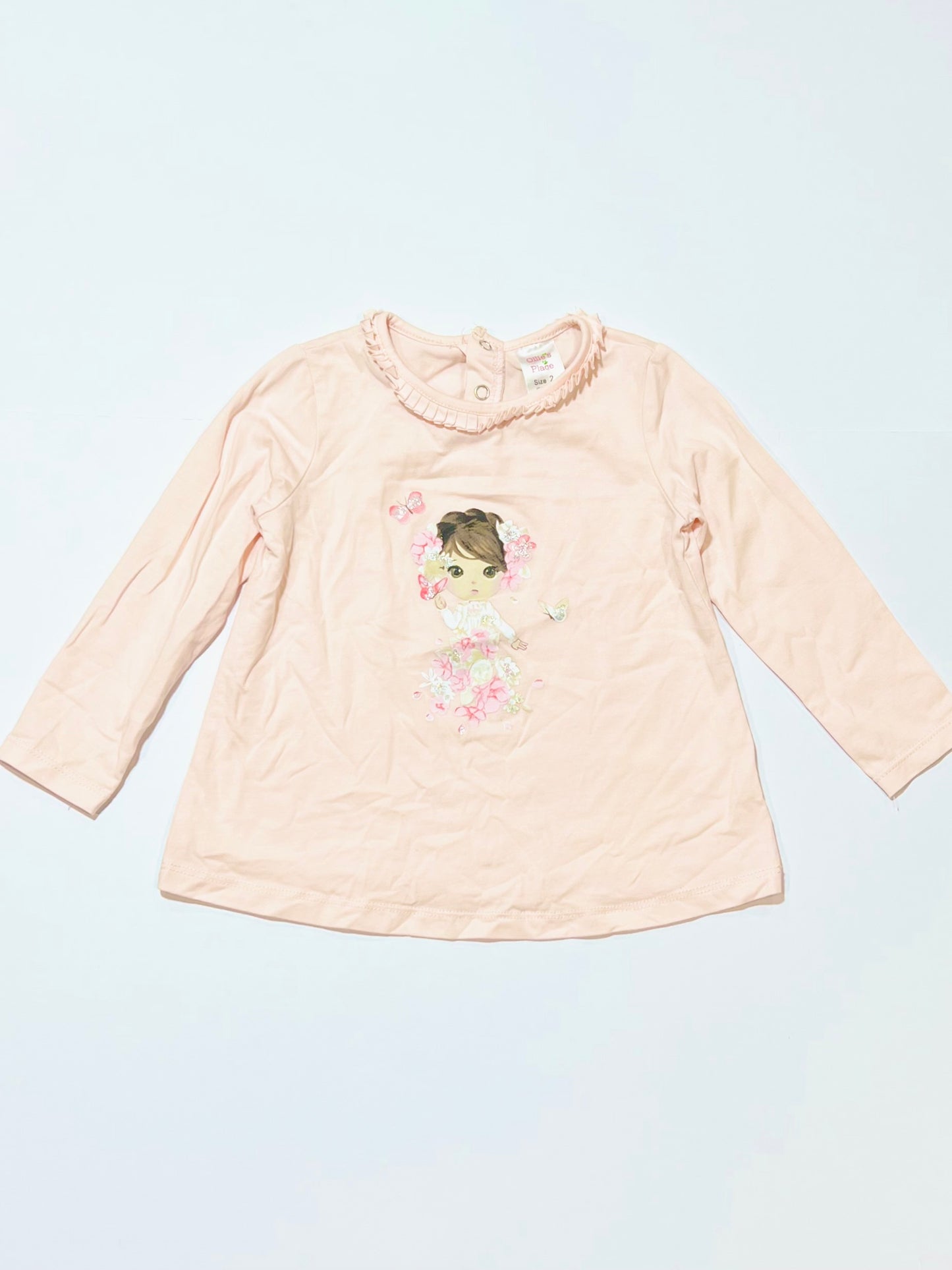 Pink girl top - Size 2