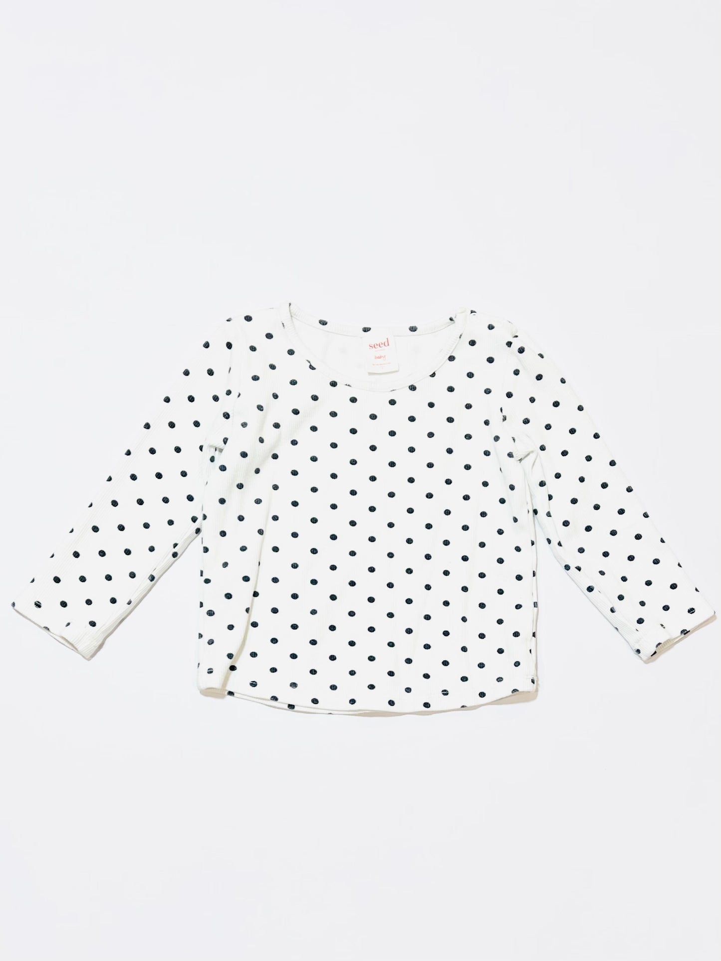 Ribbed spotty top - Size 2