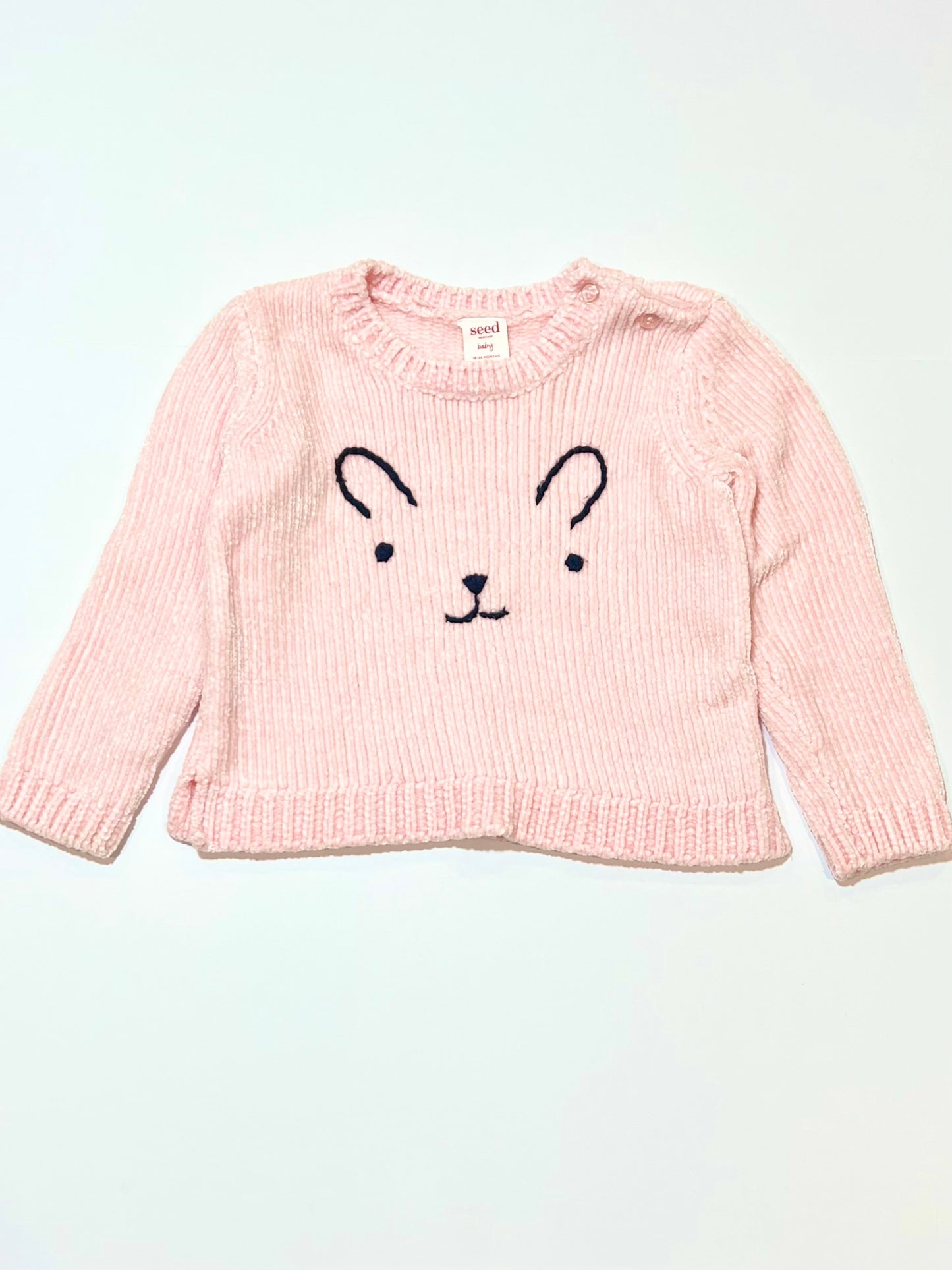 Pink fleece sweater - Size 2