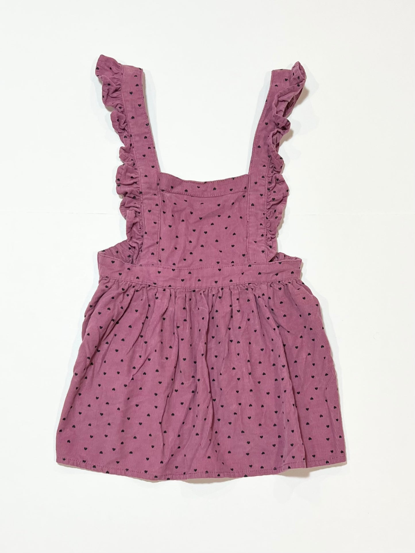Corduroy pinafore - Size 2