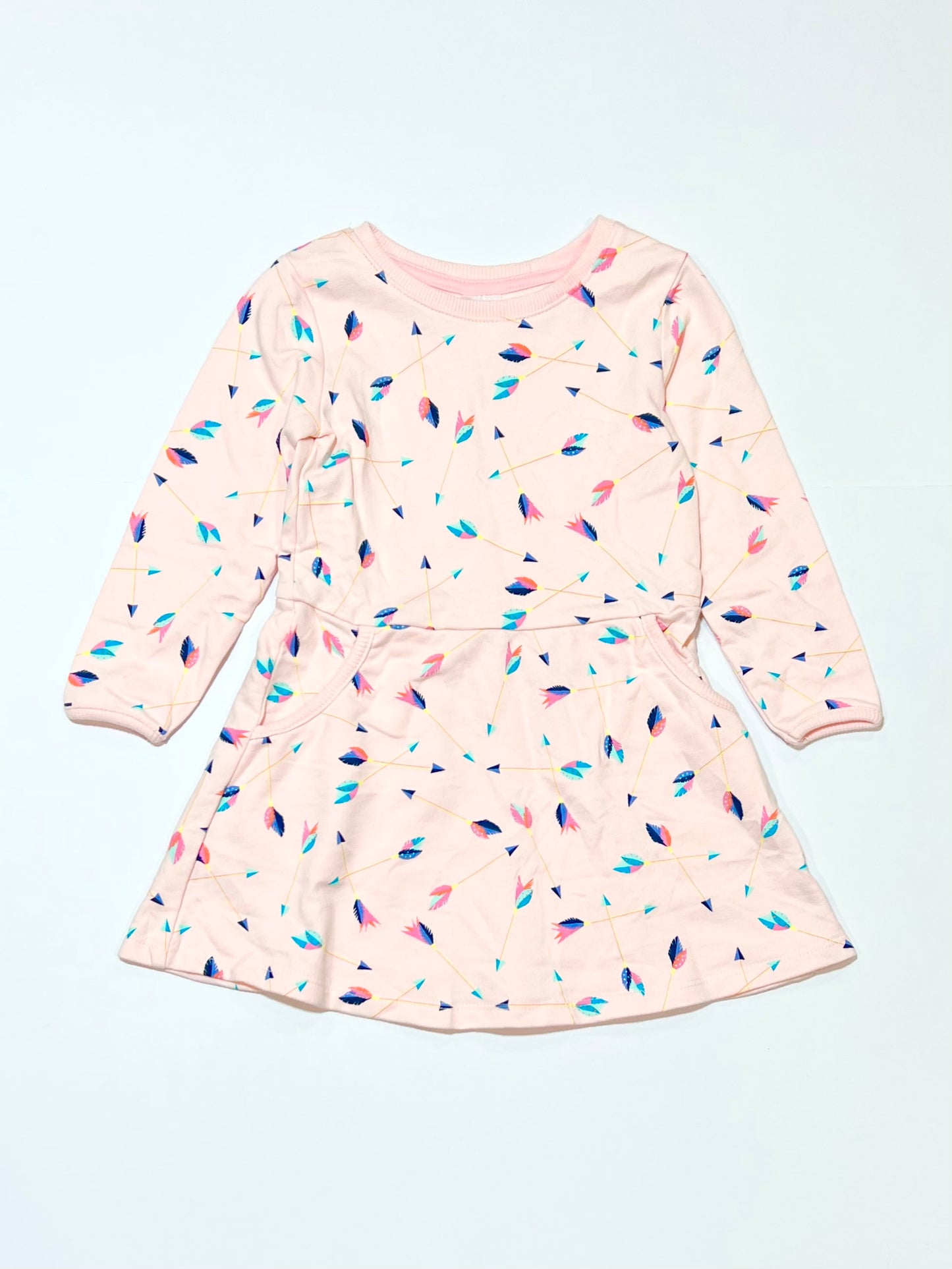 Pink arrows dress - Size 2