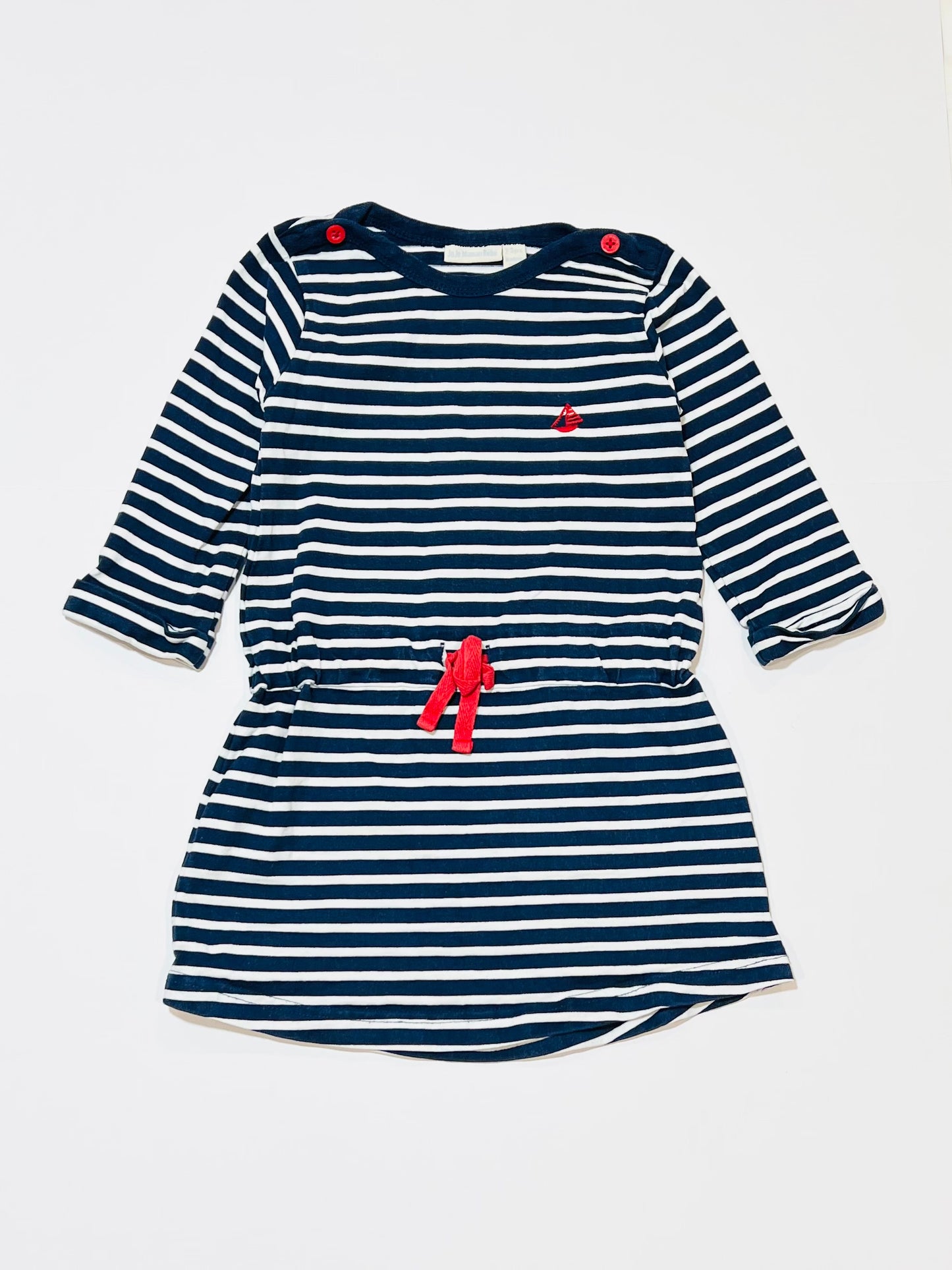Striped dress - Size 2-3