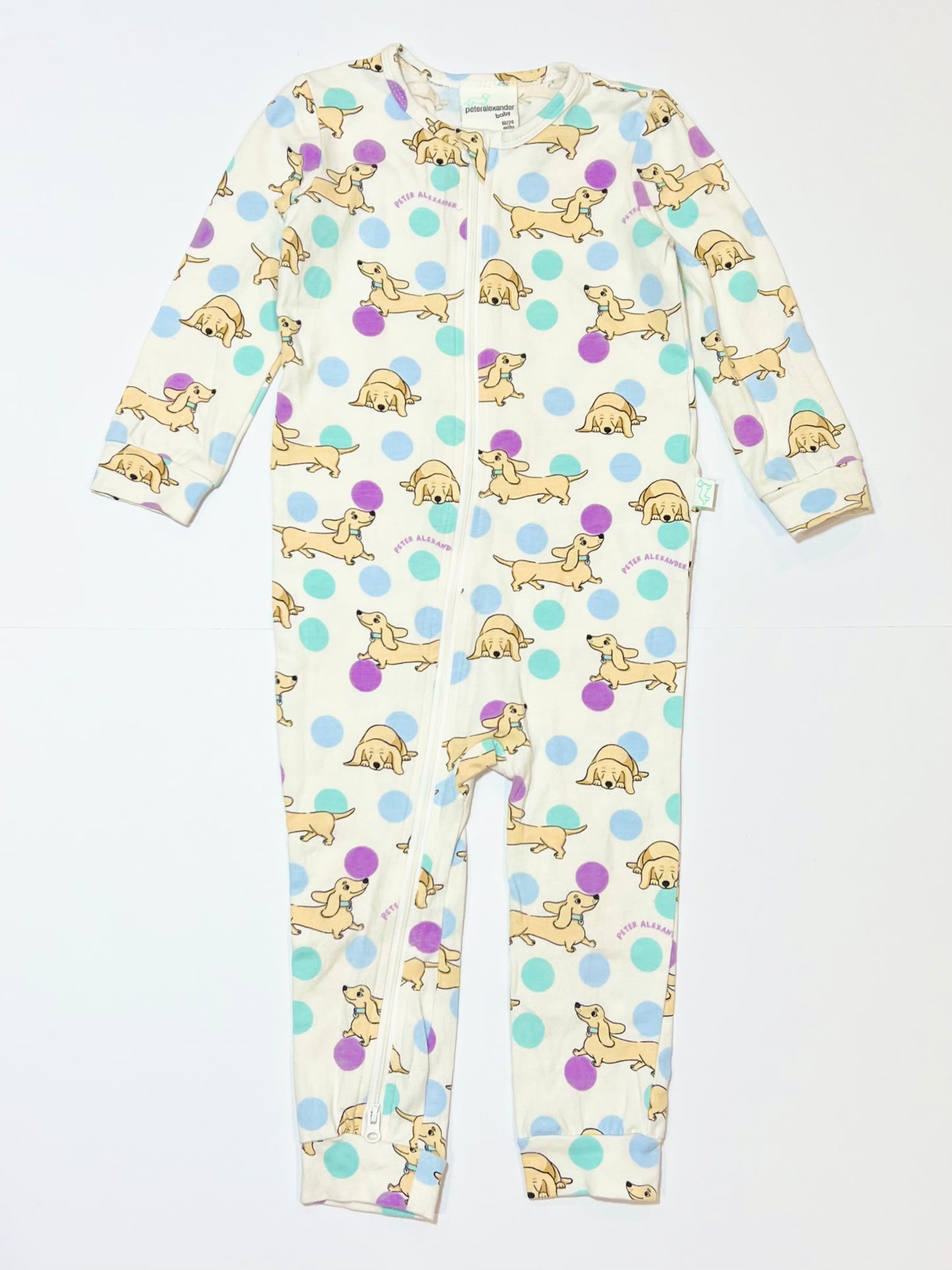 Sausage dog onesie - Size 2