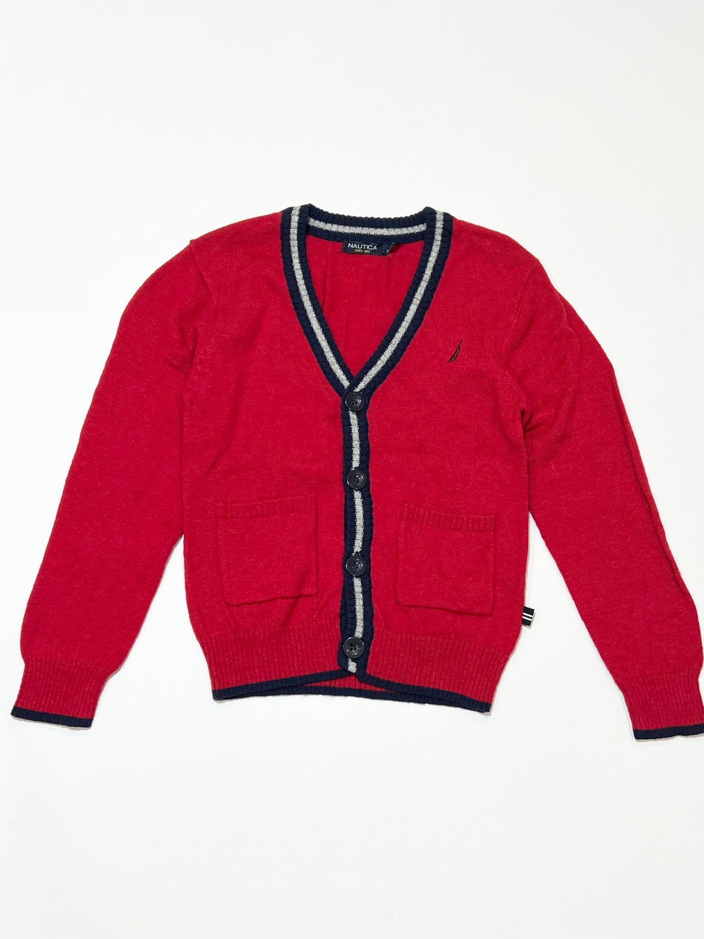 Red cardigan - Size 3