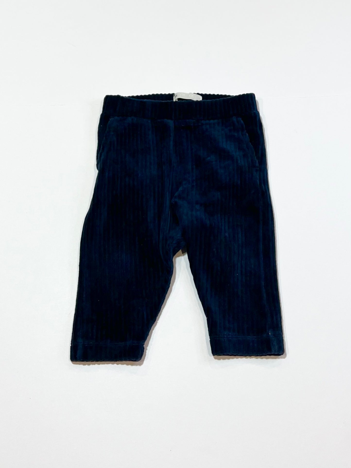 Navy corduroy pants - Size 00