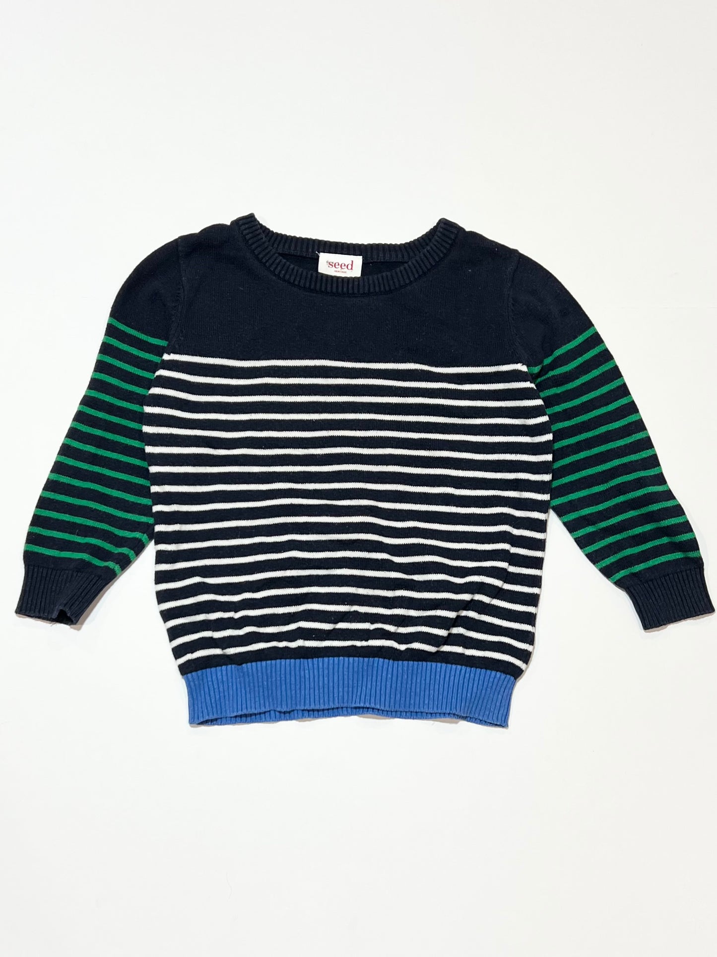 Striped knit jumper - Size 3