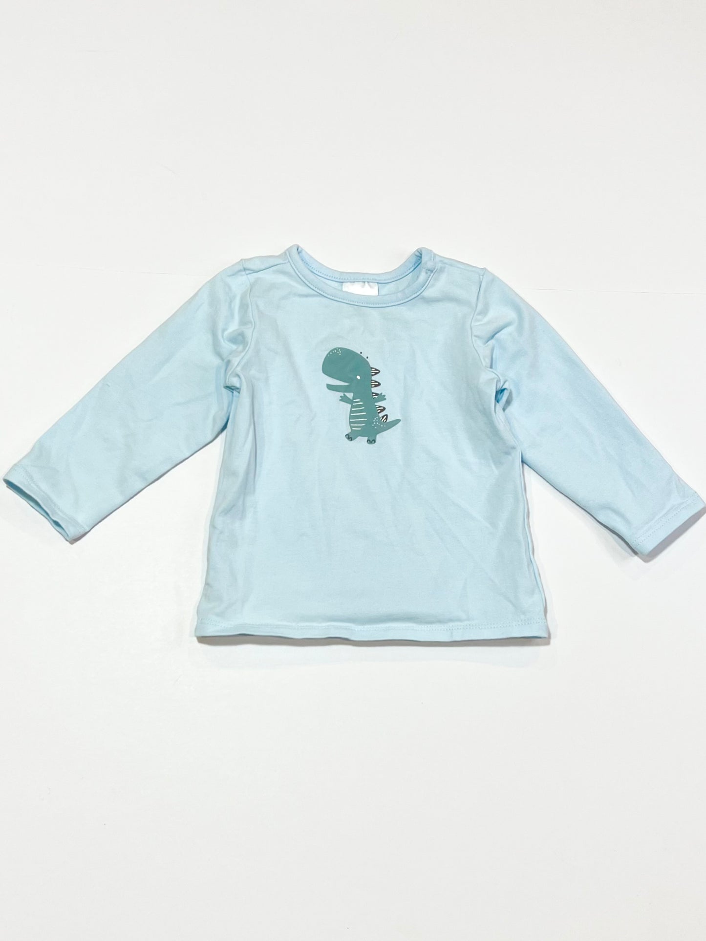 Blue t-rex top - Size 00