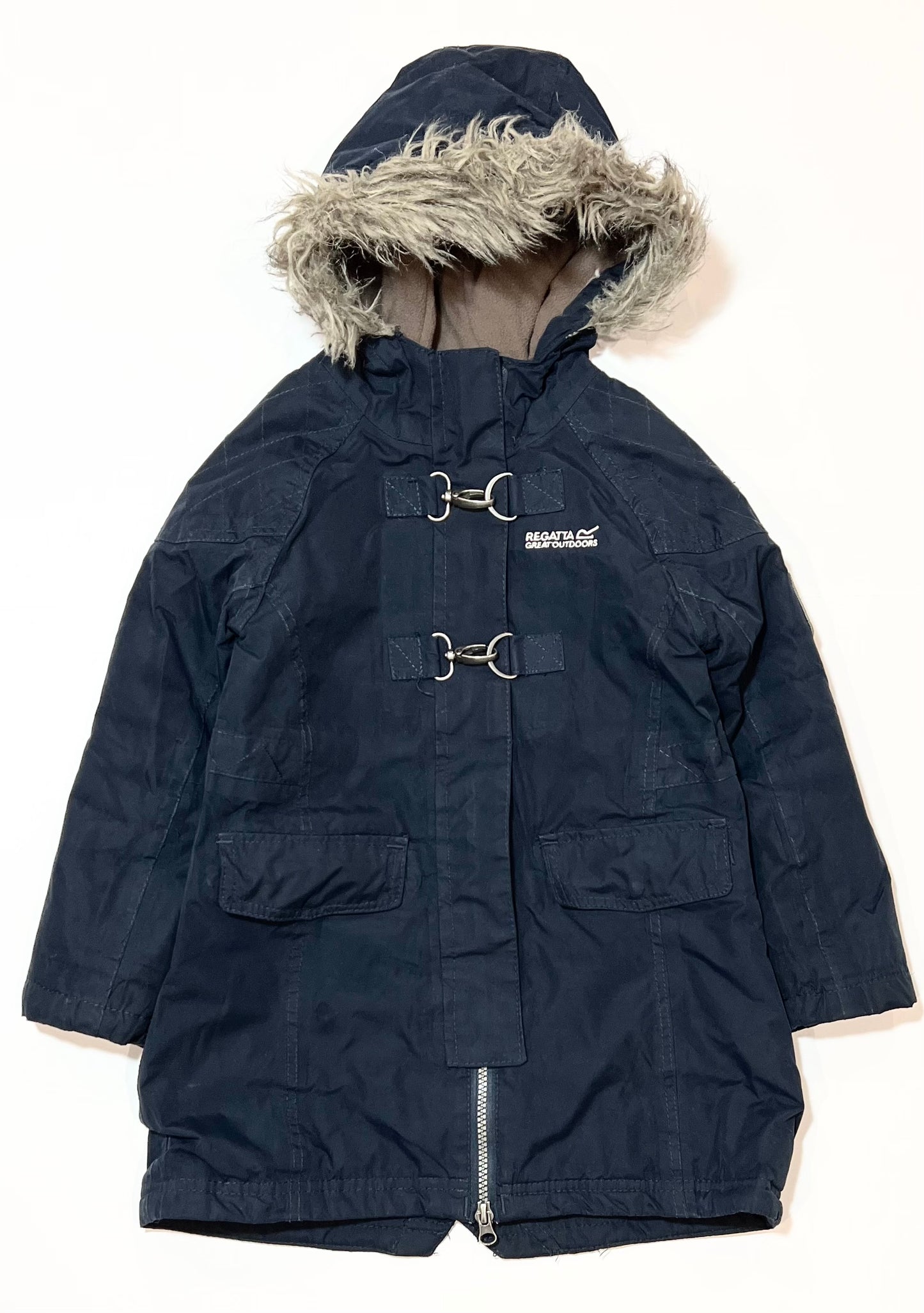 Navy parka jacket - Size 3-4