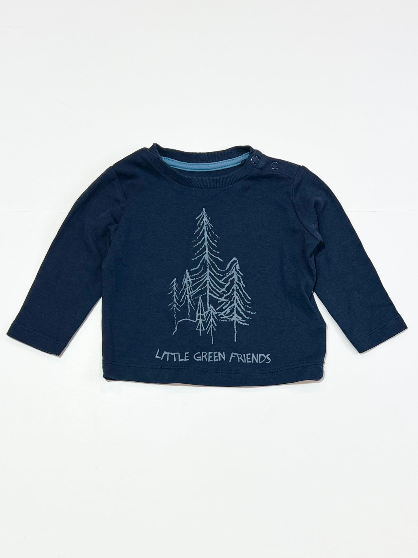 Little green friends top - Size 00