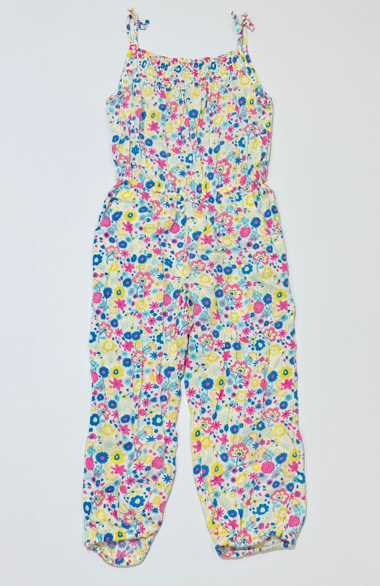 Floral jumpsuit - Size 3-4