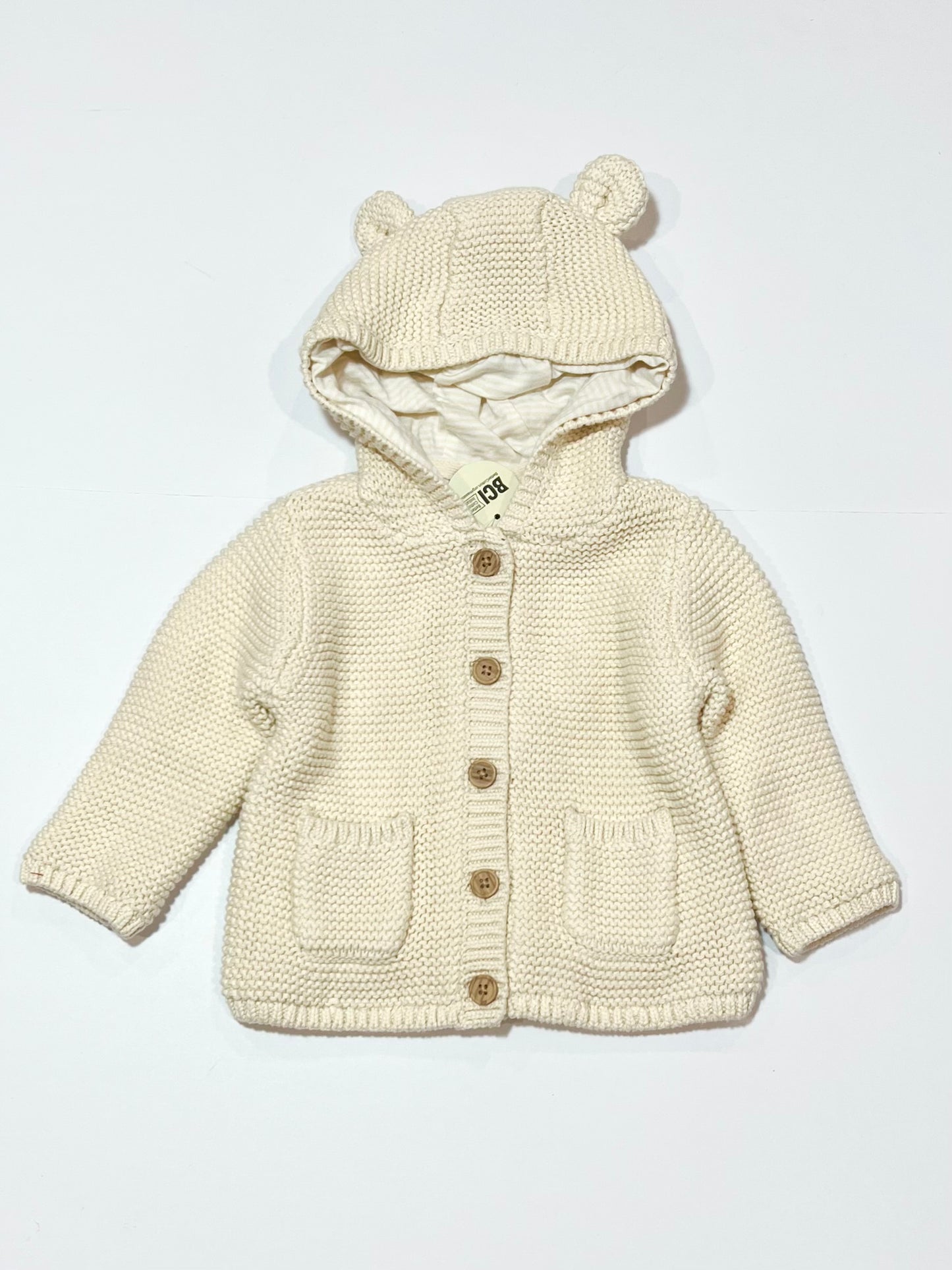 Cream knit jacket brand new - Size 00