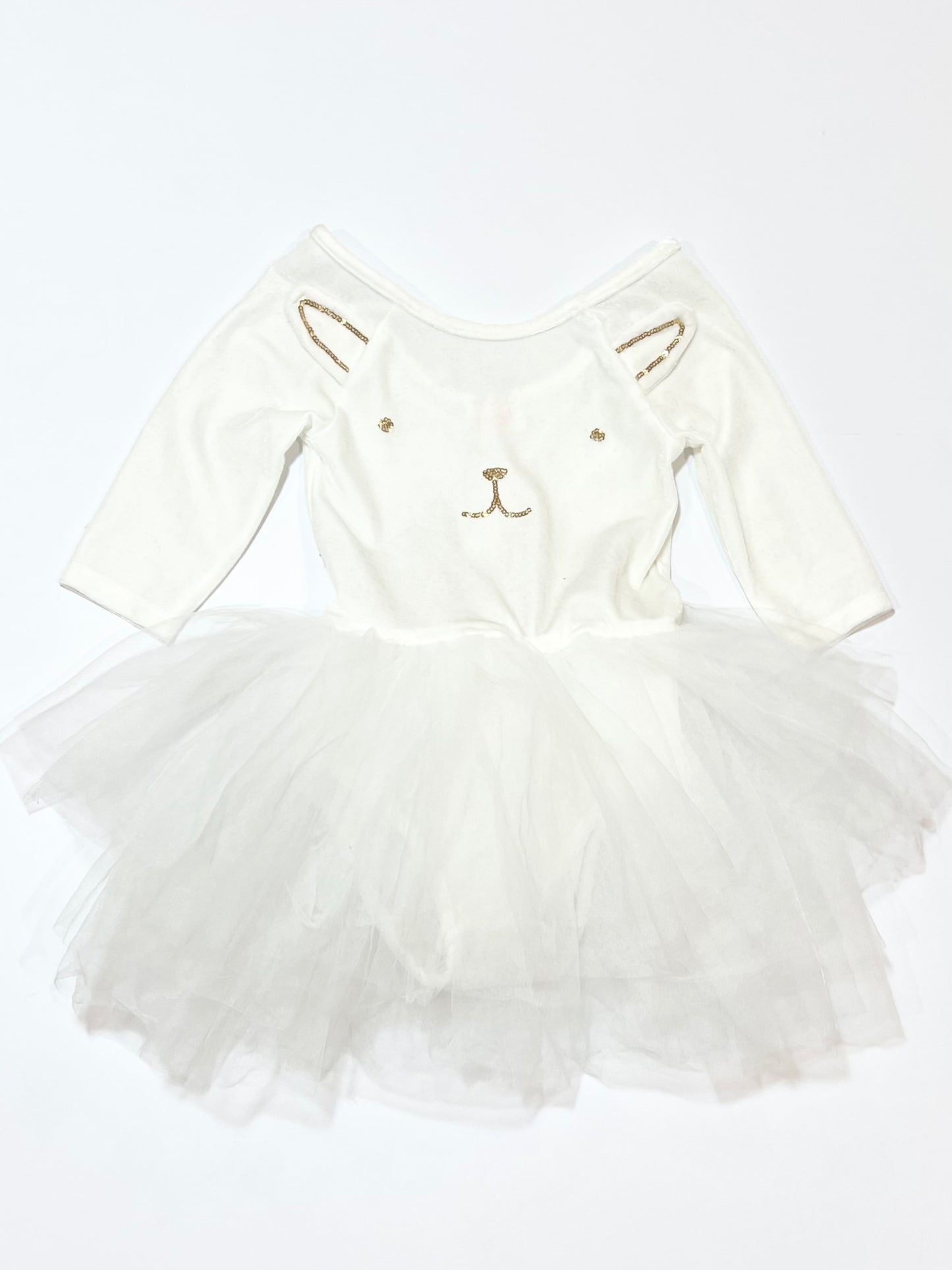Velour tutu dress - Size 3